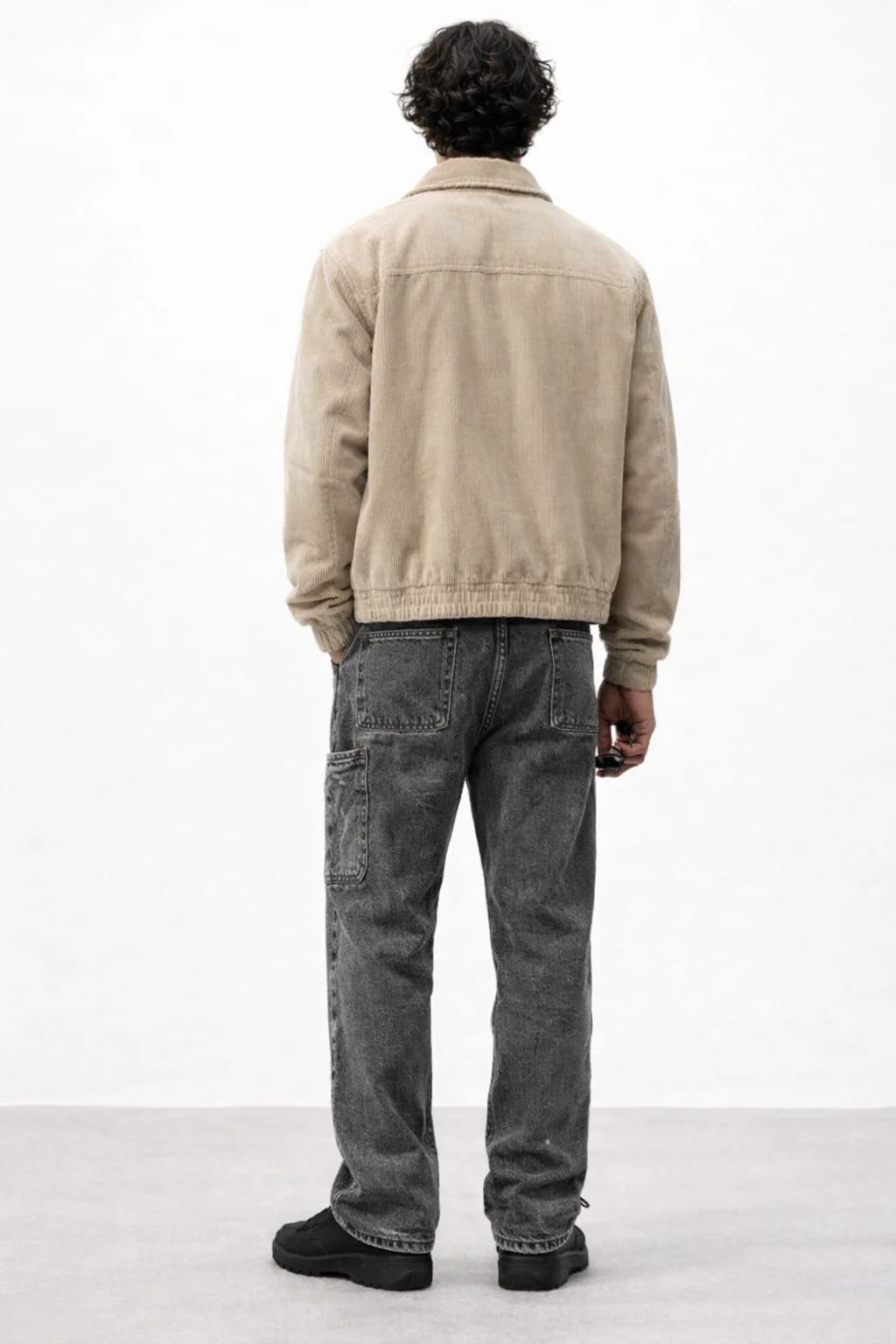 Greyscale Carpenter Jeans - Image 3