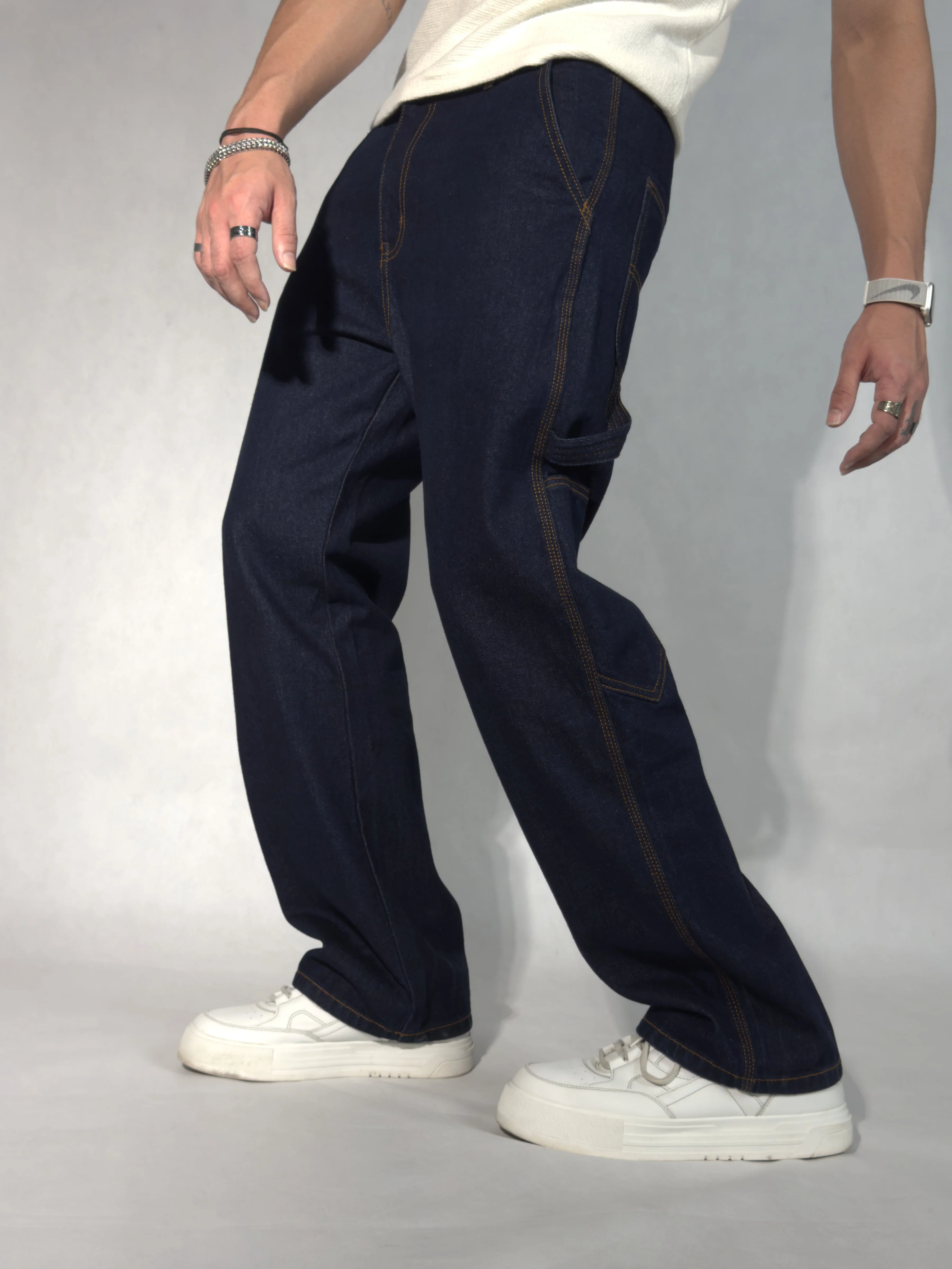 Heavy Duty Utility Straight Leg Jeans - Image 6