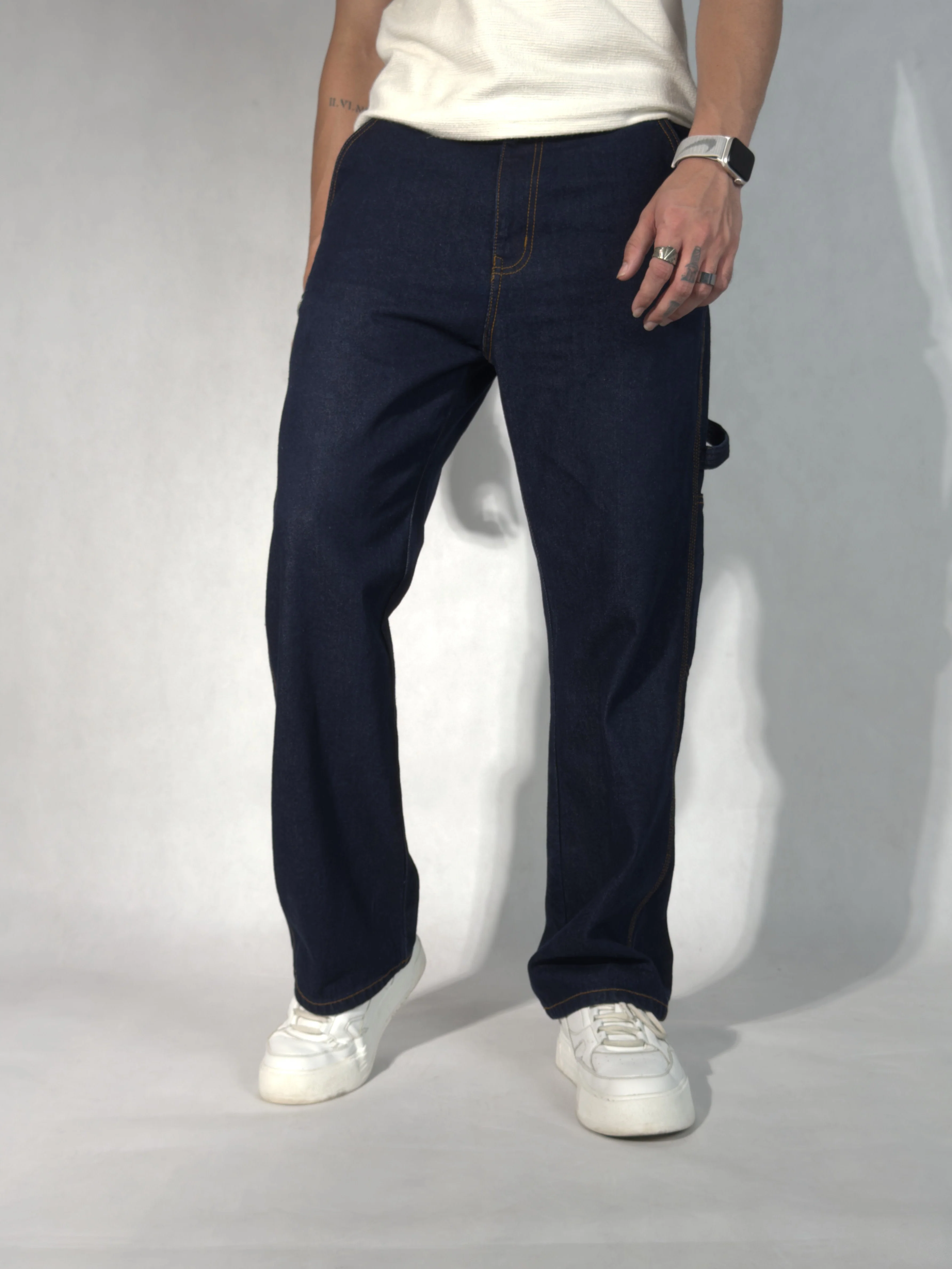 Heavy Duty Utility Straight Leg Jeans - Image 7