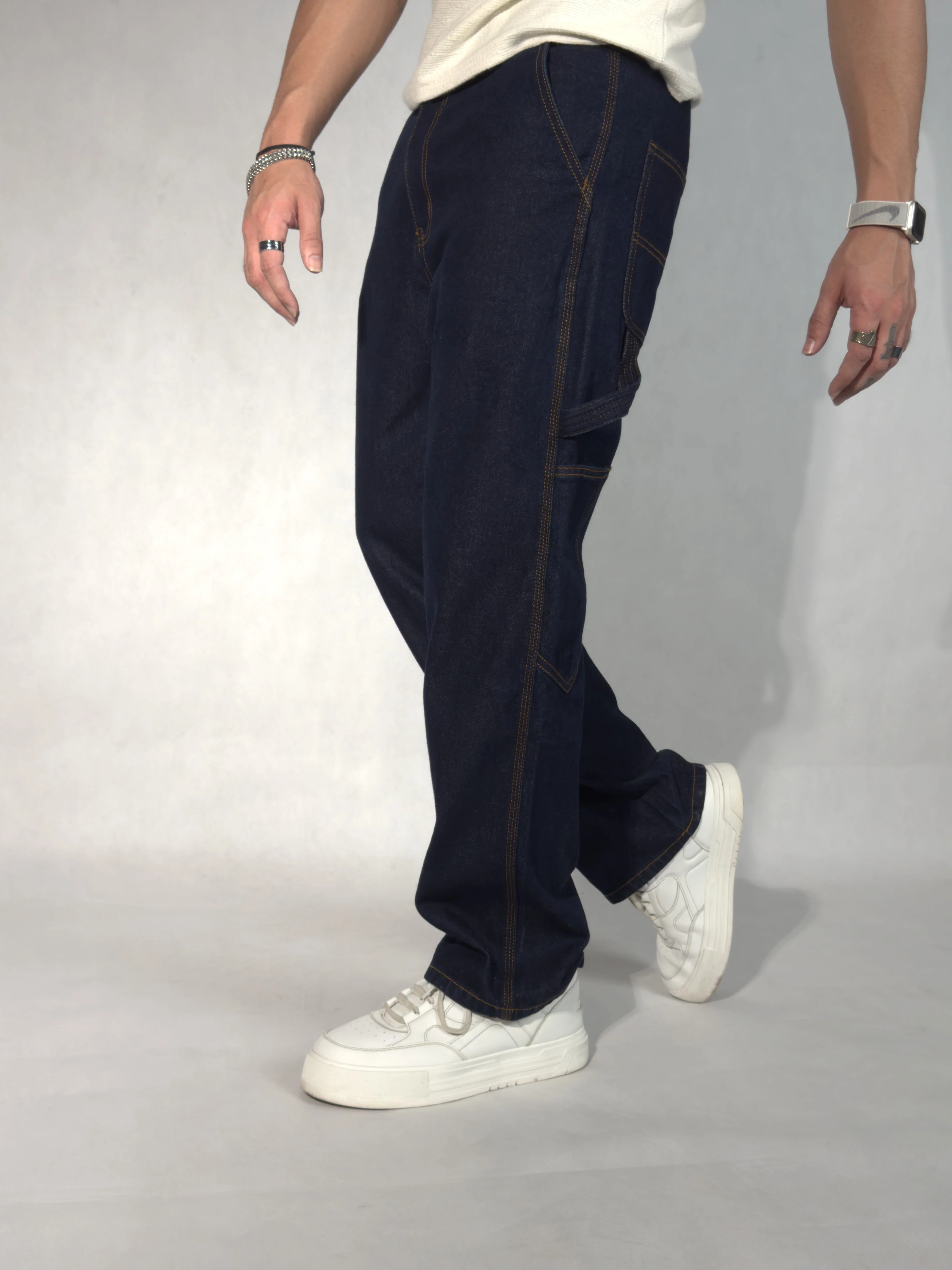 Heavy Duty Utility Straight Leg Jeans - Image 8