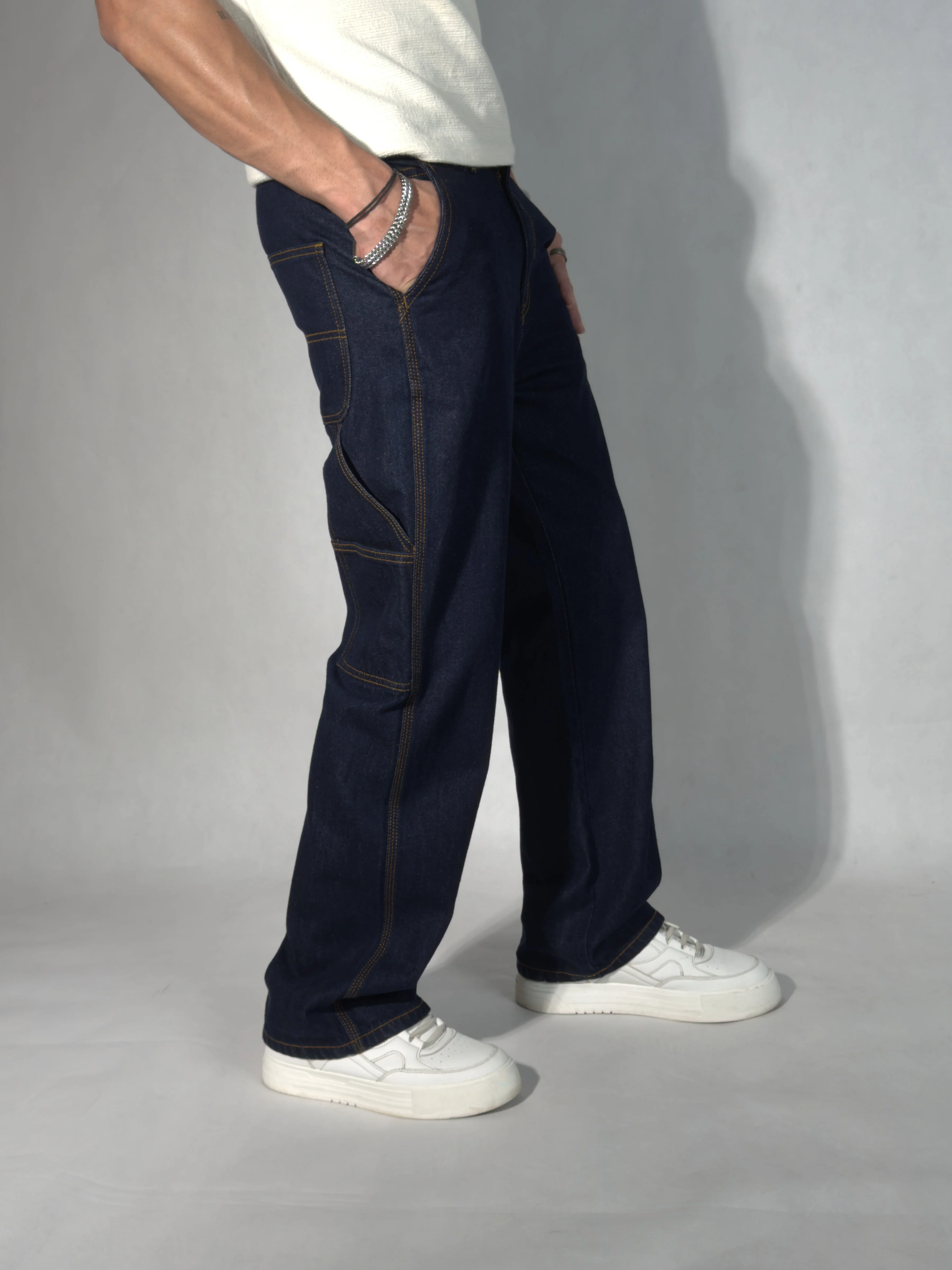 Heavy Duty Utility Straight Leg Jeans - Image 9