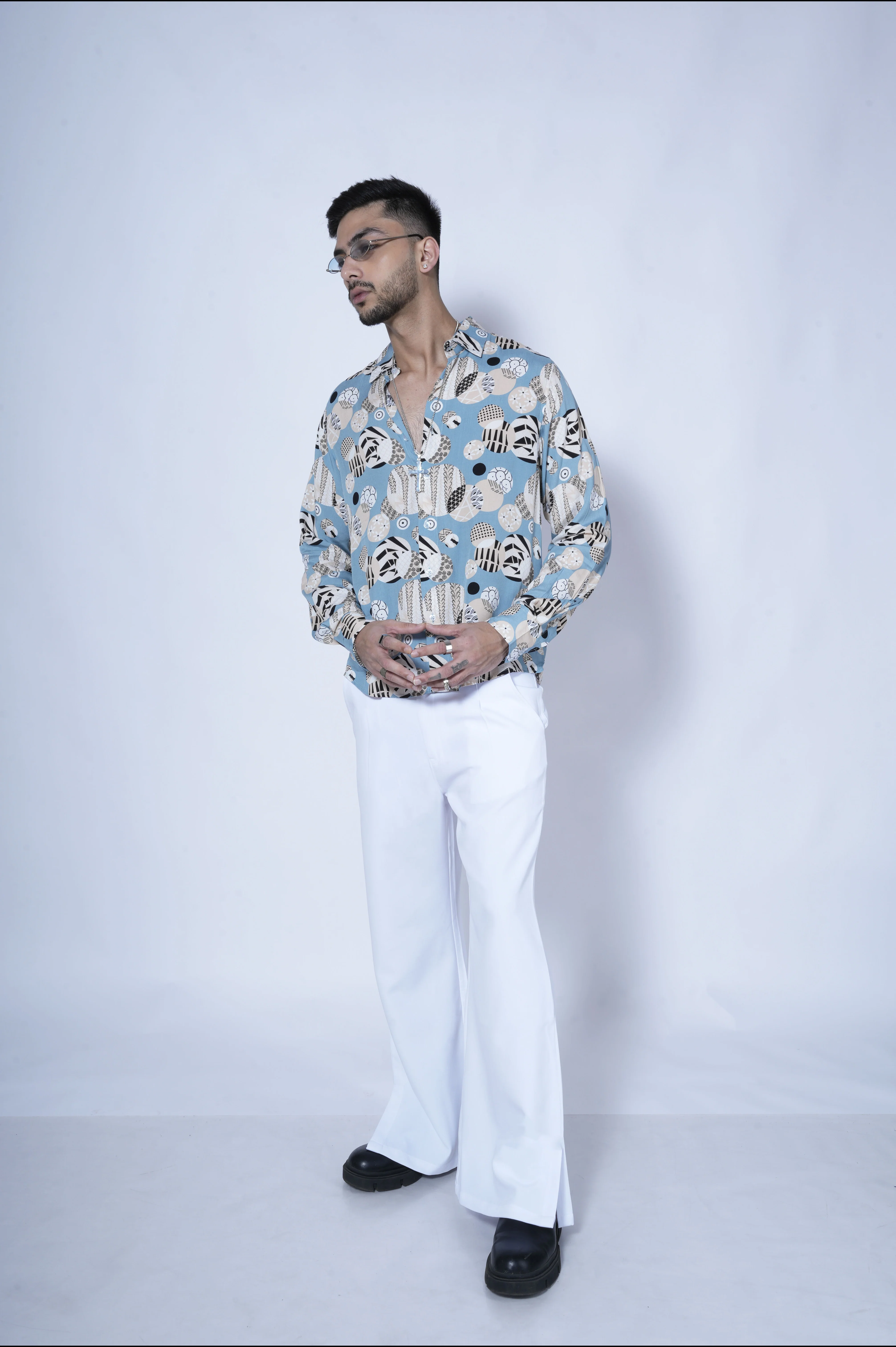 Infinite Circle Full Sleeves Shirt - Image 3
