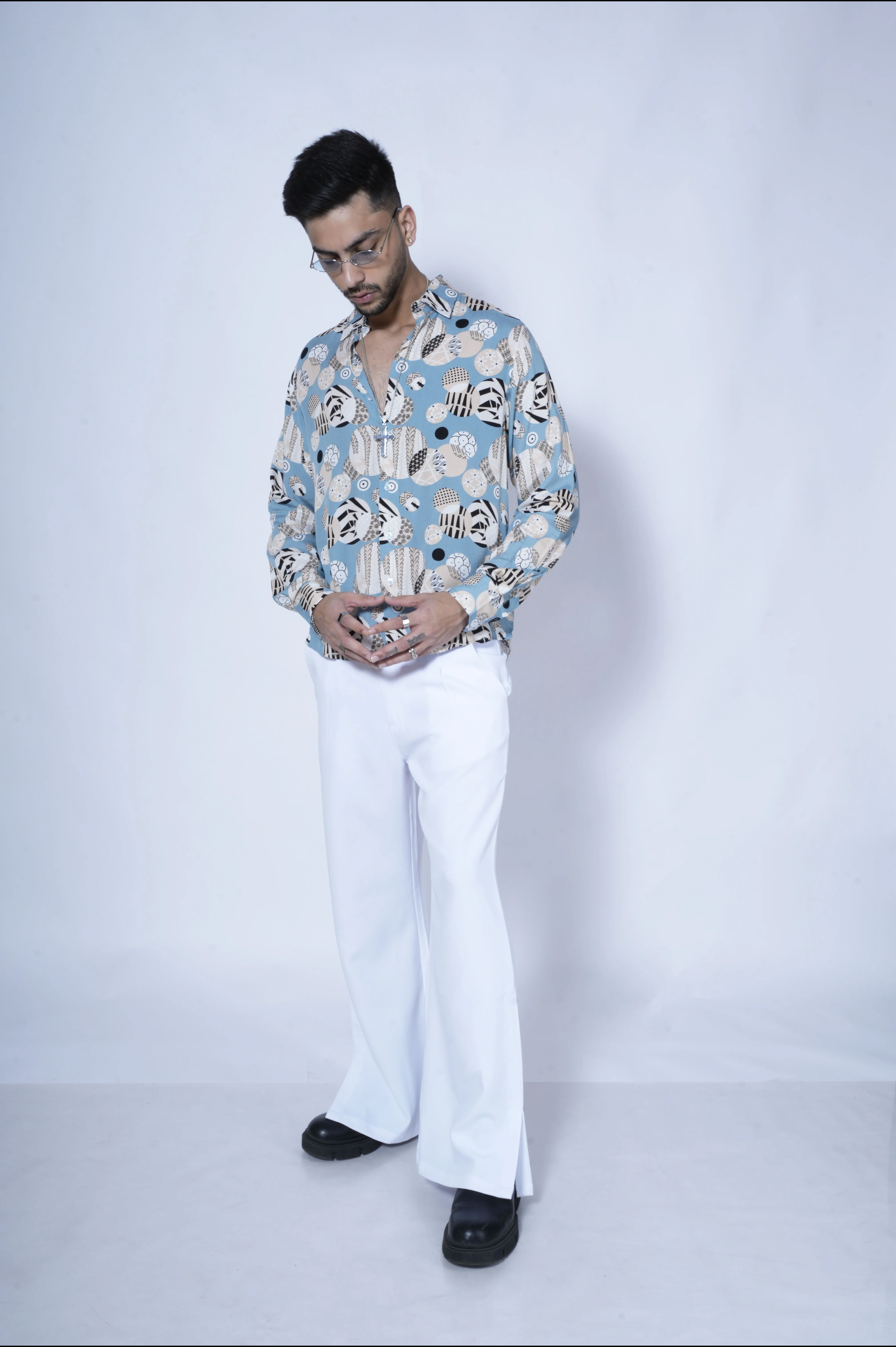 Infinite Circle Full Sleeves Shirt - Image 4