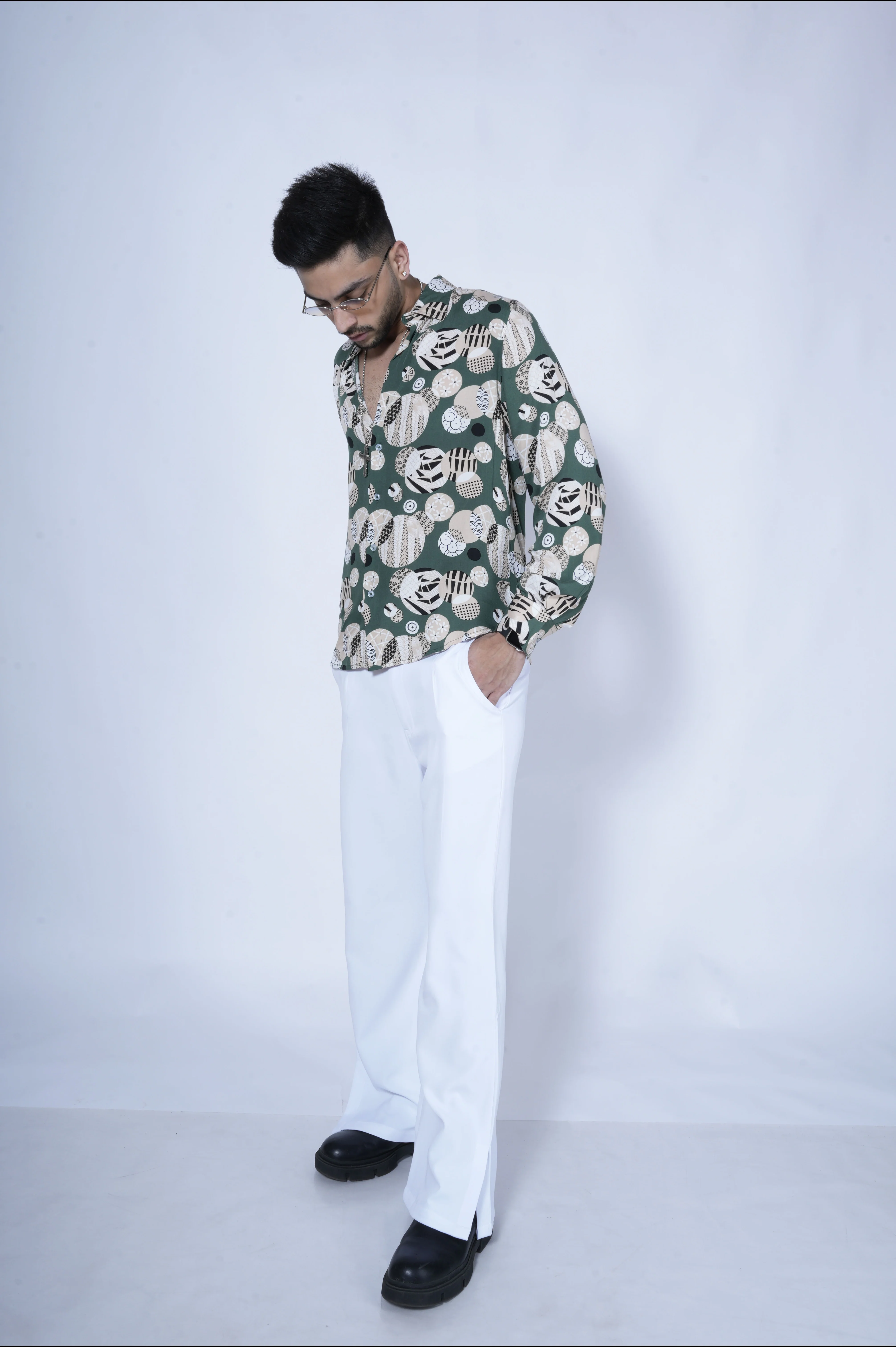 Infinite Circle Full Sleeves Shirt - Image 6