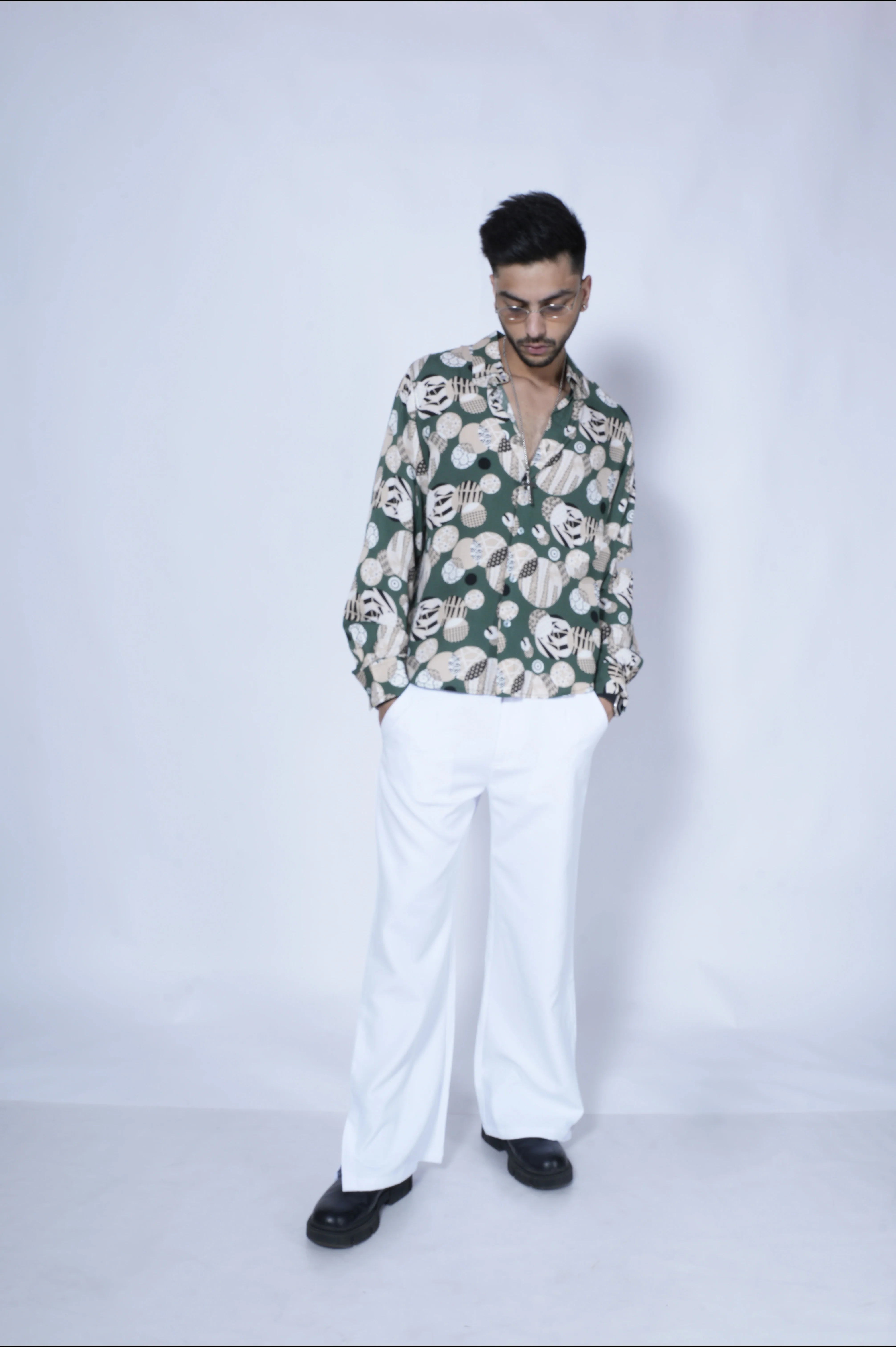 Infinite Circle Full Sleeves Shirt - Image 7