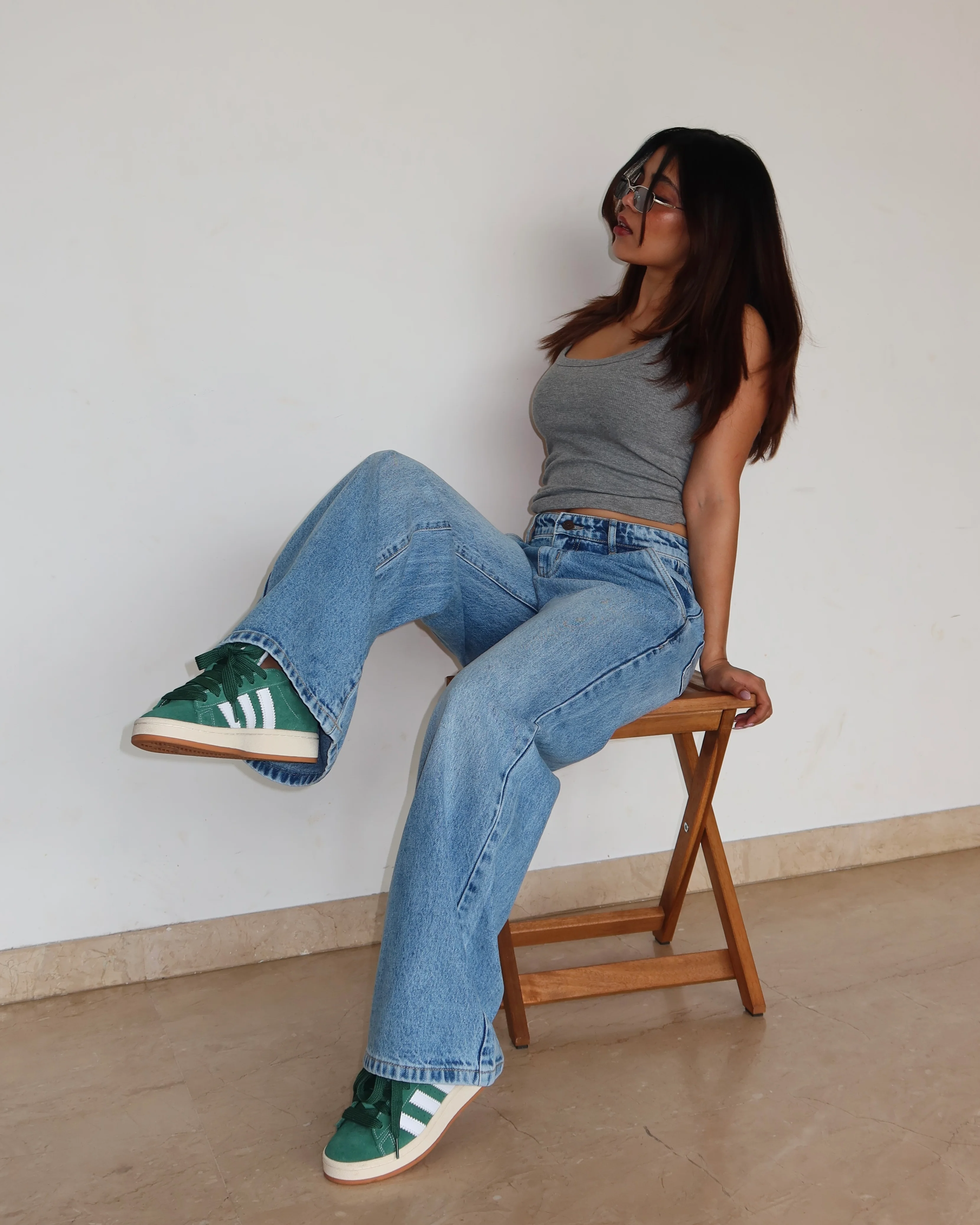 Insta Glam Wide Leg Jeans - Image 5