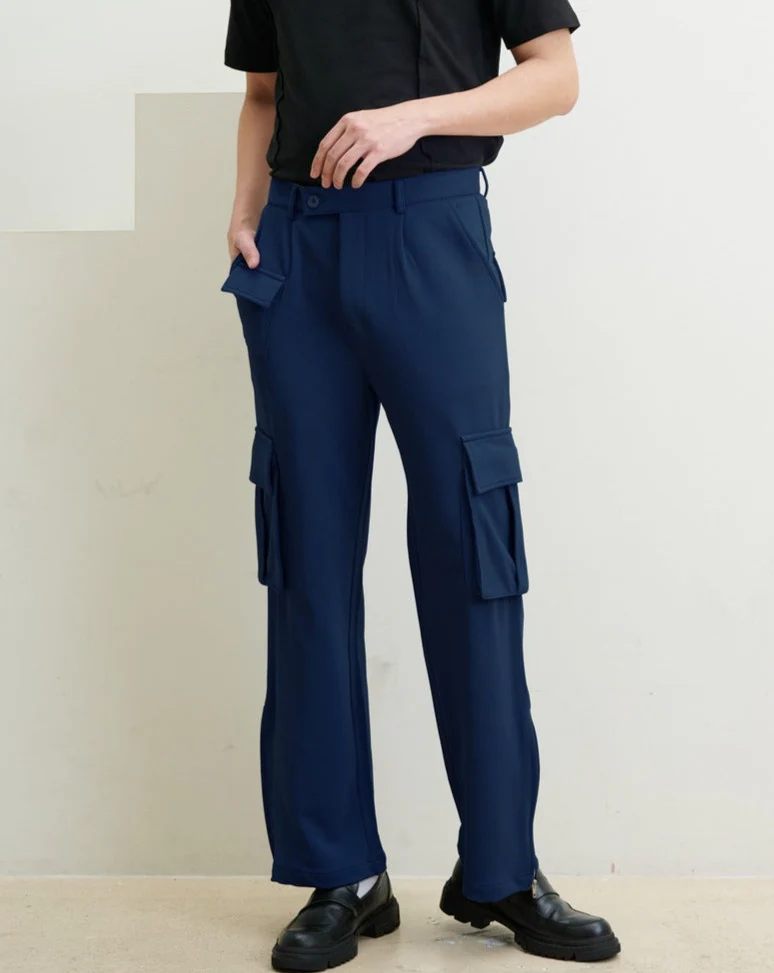K-Trend Multi Pockets Zippered Cargo Pants - Image 10