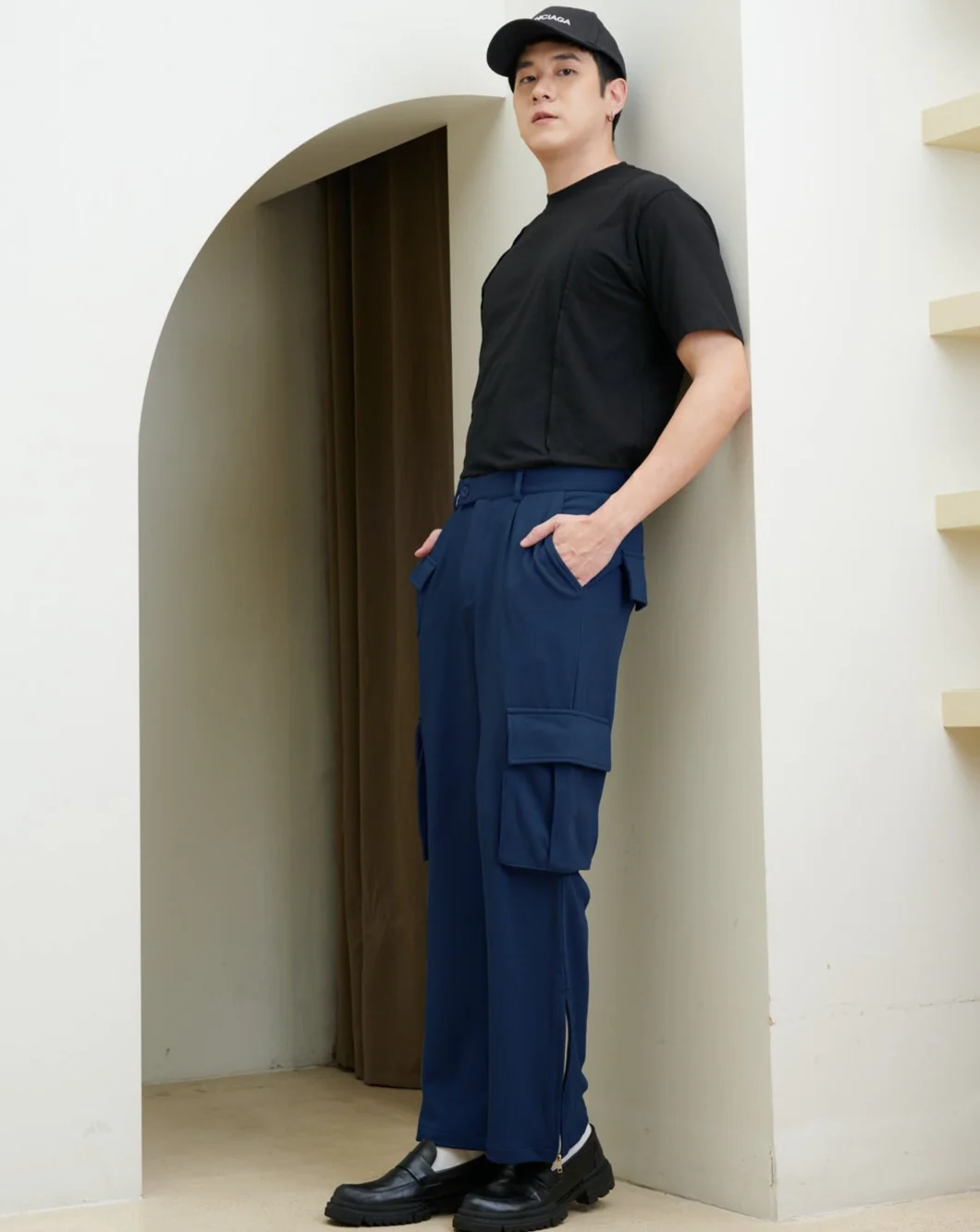 K-Trend Multi Pockets Zippered Cargo Pants - Image 11