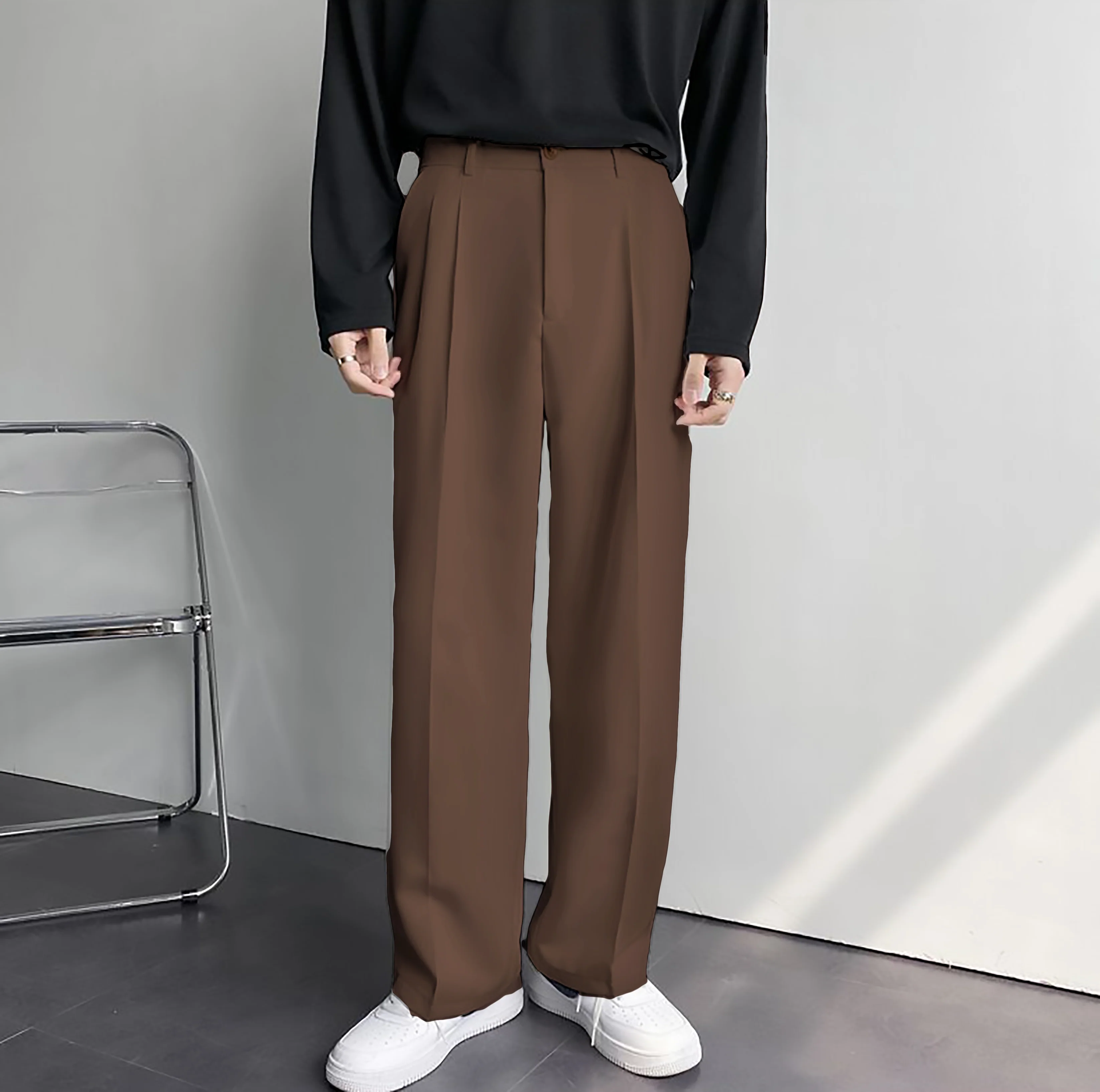 Korean Baggy Loose Fit Pants For Men - Image 12