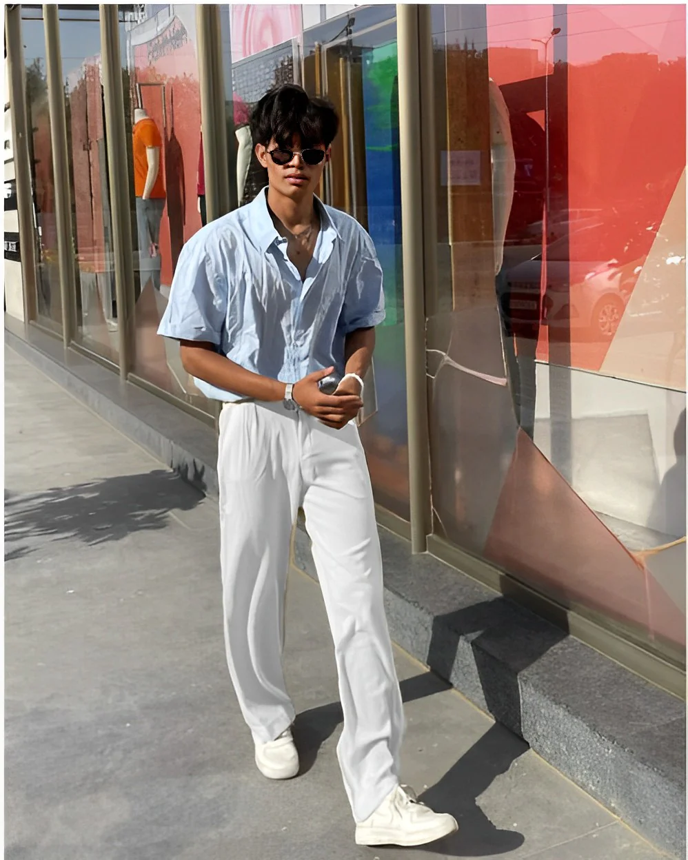 Korean Baggy Loose Fit Pants For Men - Image 29