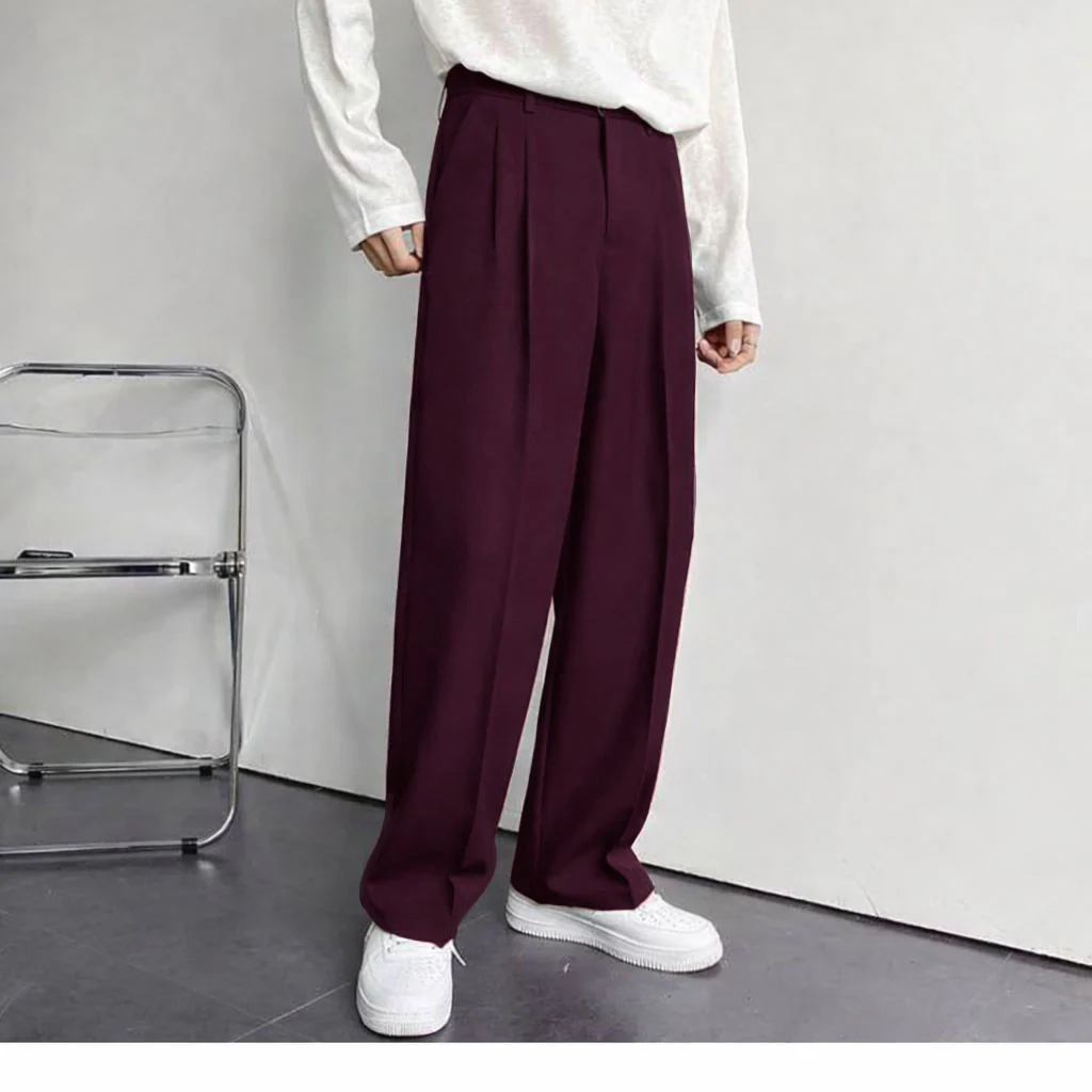Korean Baggy Loose Fit Pants For Men - Image 45