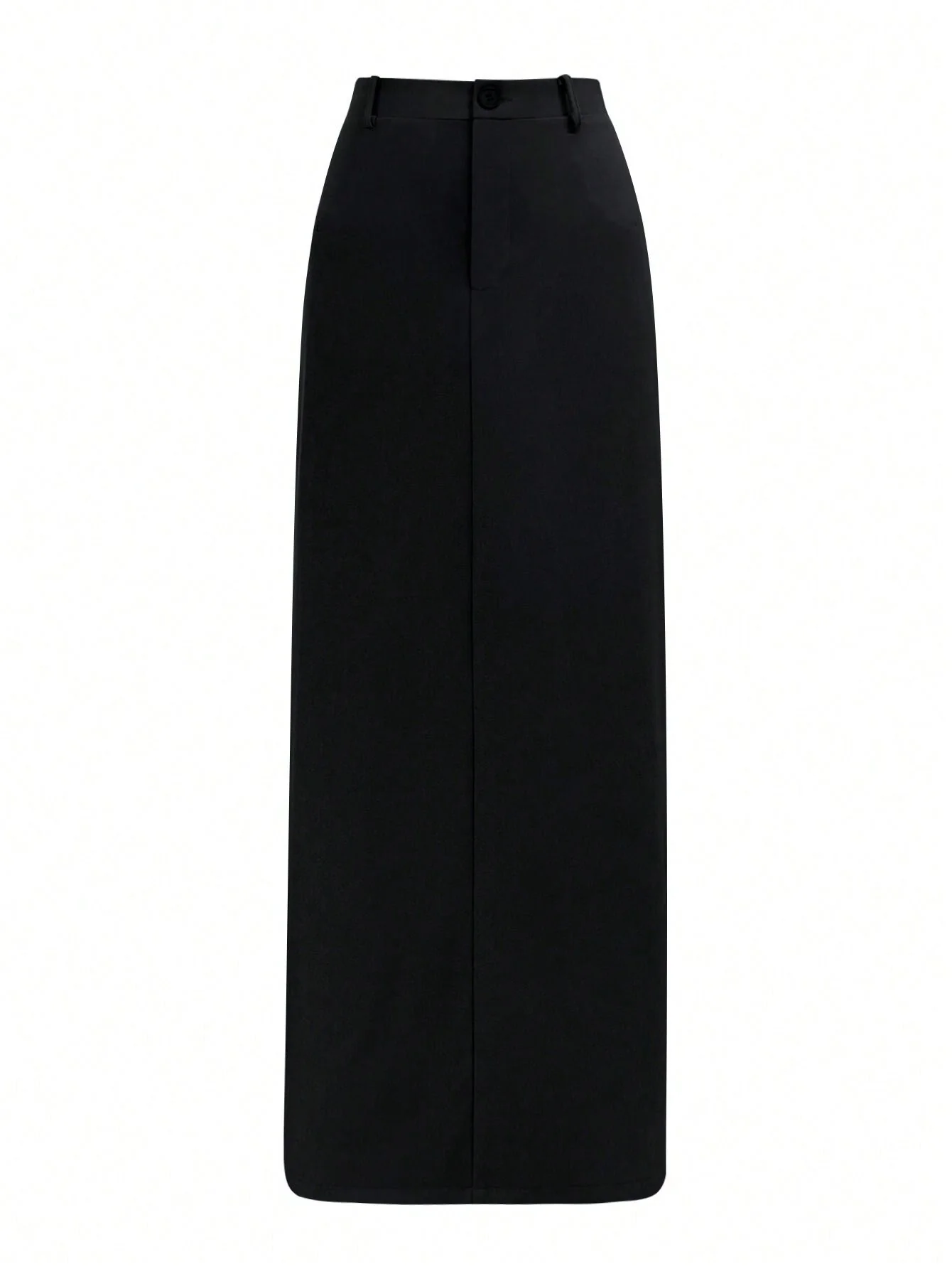 Korean Sleek Slit Skirt - Image 5