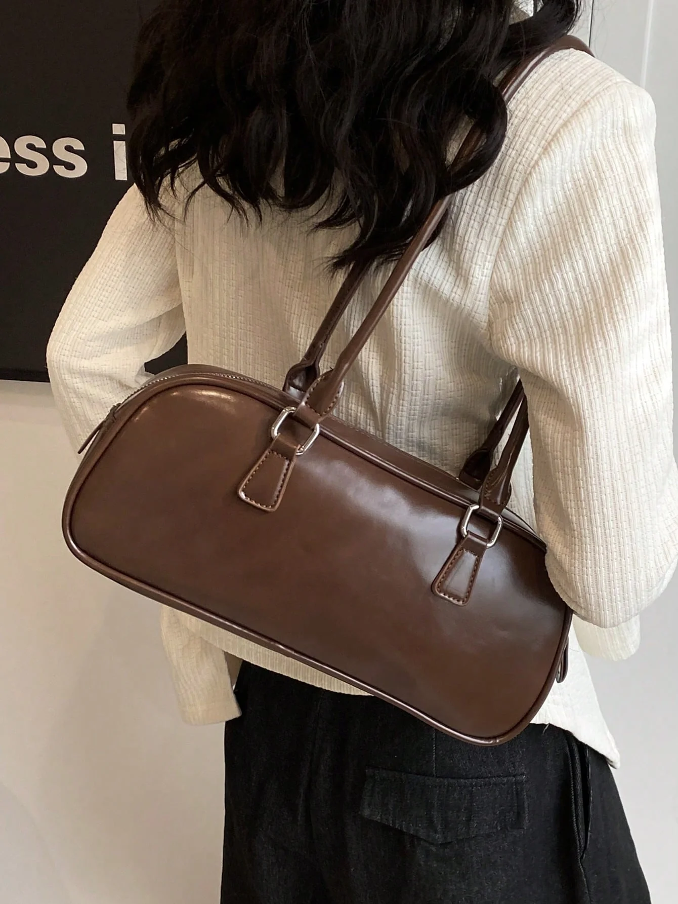 Korean Structure Shoulder Bag - Image 12