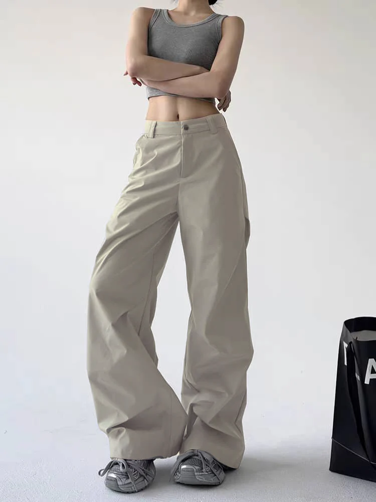 Layered Pleat Tech Pants - Image 4