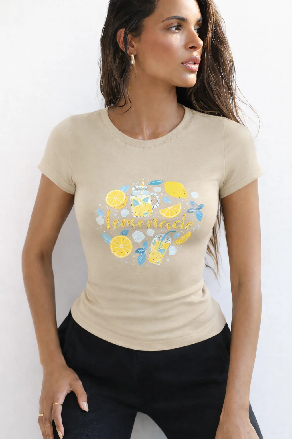 Lemon Splash Baby Tee - Image 10