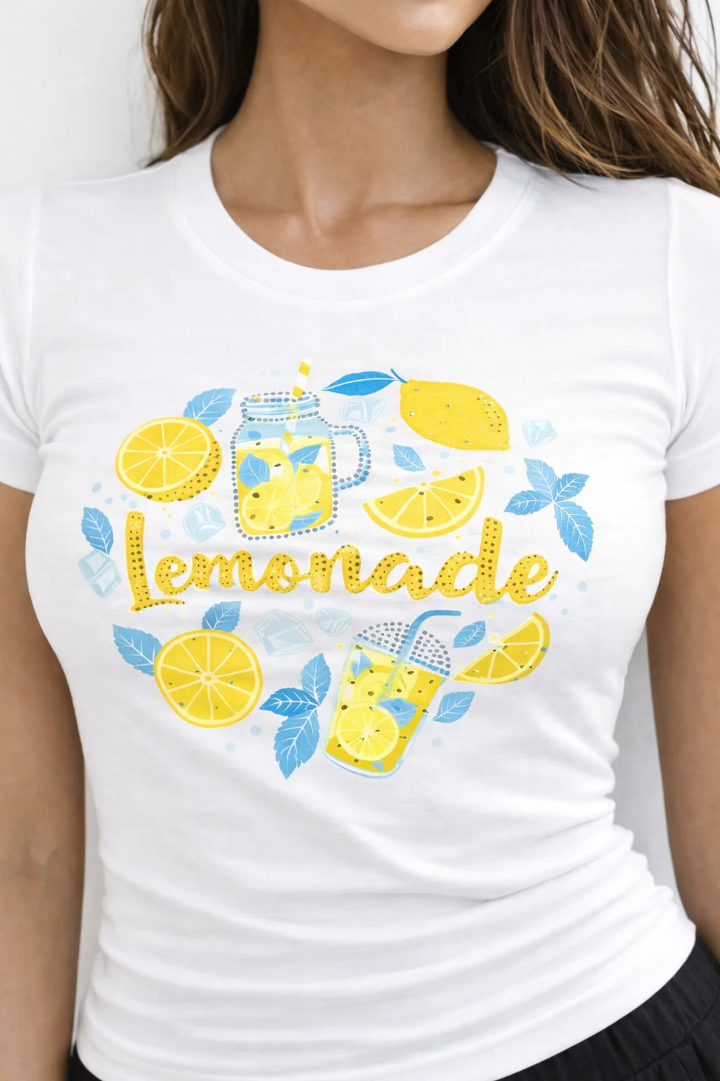 Lemon Splash Baby Tee - Image 4