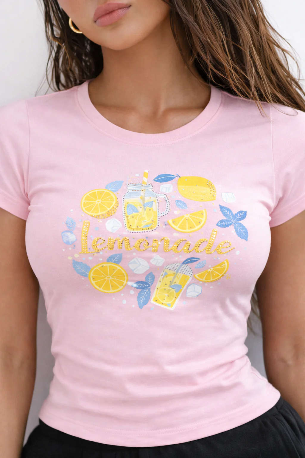 Lemon Splash Baby Tee - Image 8