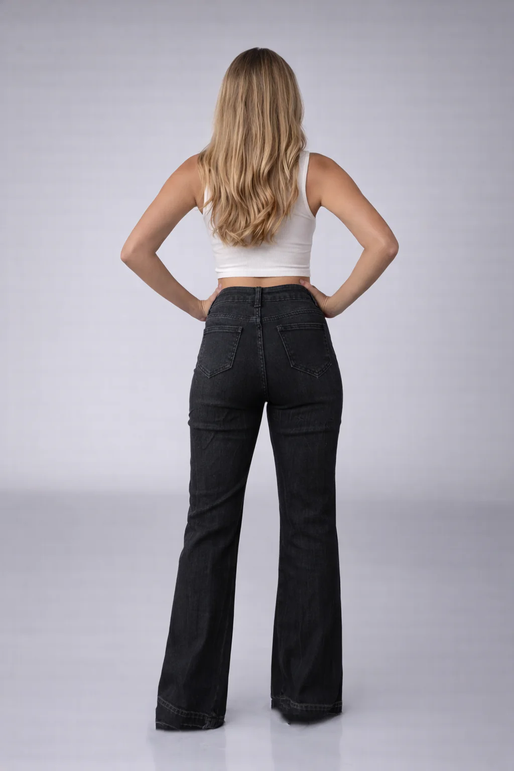 Lowkey Ends Highwaist Bootcut Jeans - Image 4