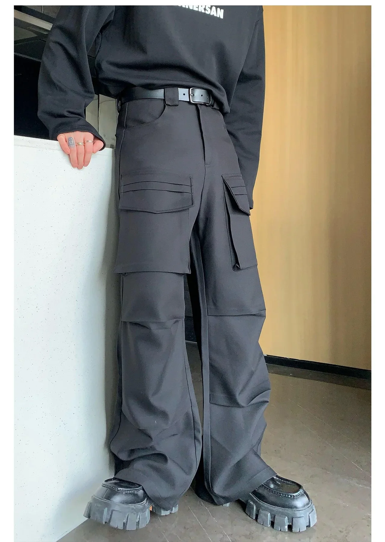 Lost Ninja Wide Leg Cargo Pant - Image 2