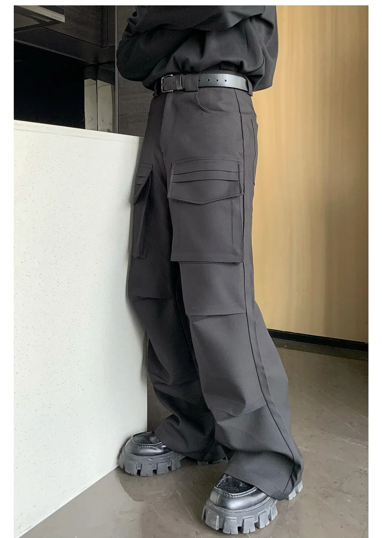 Lost Ninja Wide Leg Cargo Pant - Image 3