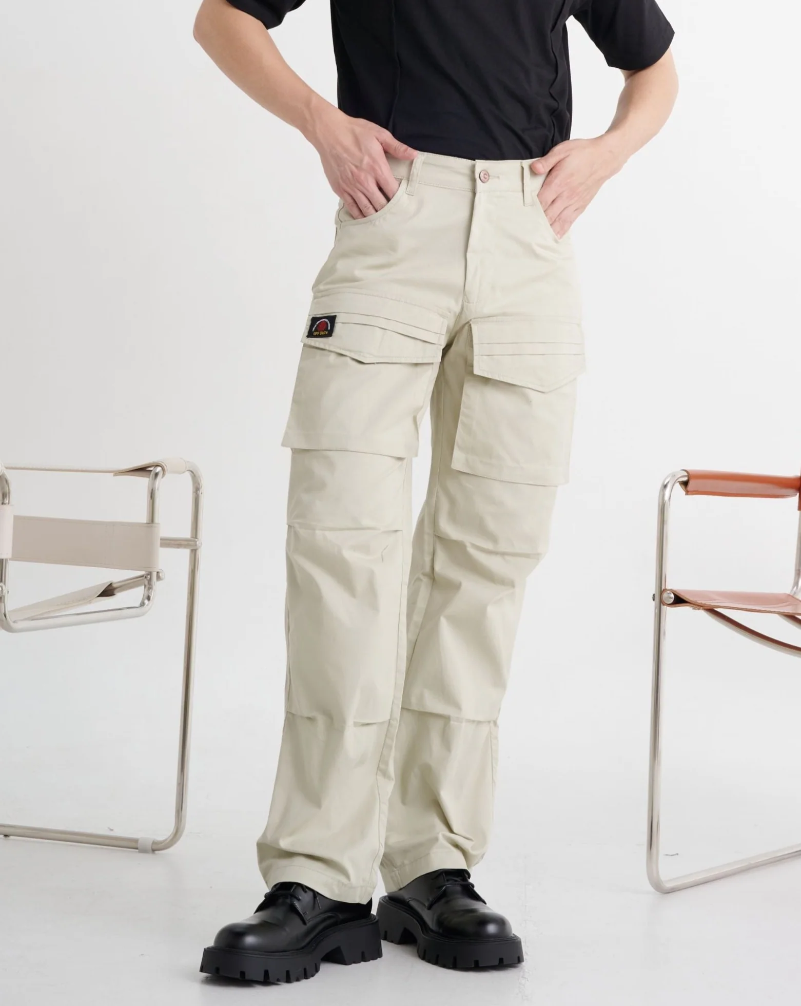 Lost Ninja Wide Leg Cargo Pant - Image 5