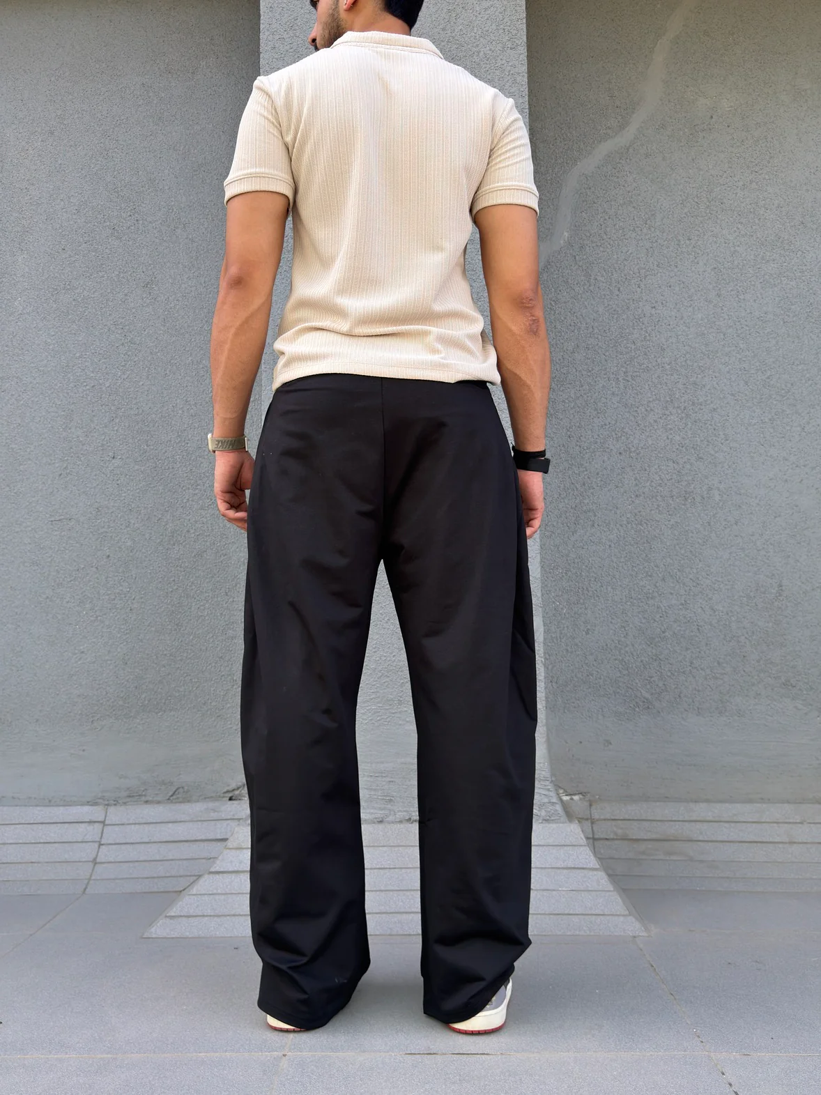 Lowkey Pleat Japanese Relax Joggers - Image 3