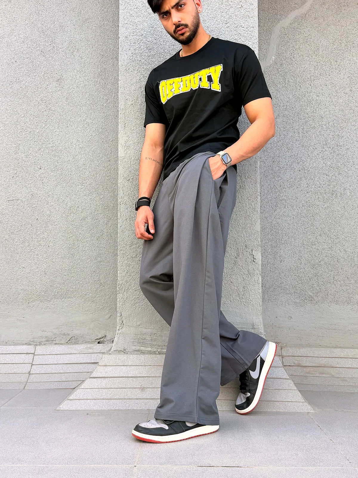 Lowkey Pleat Japanese Relax Joggers - Image 9