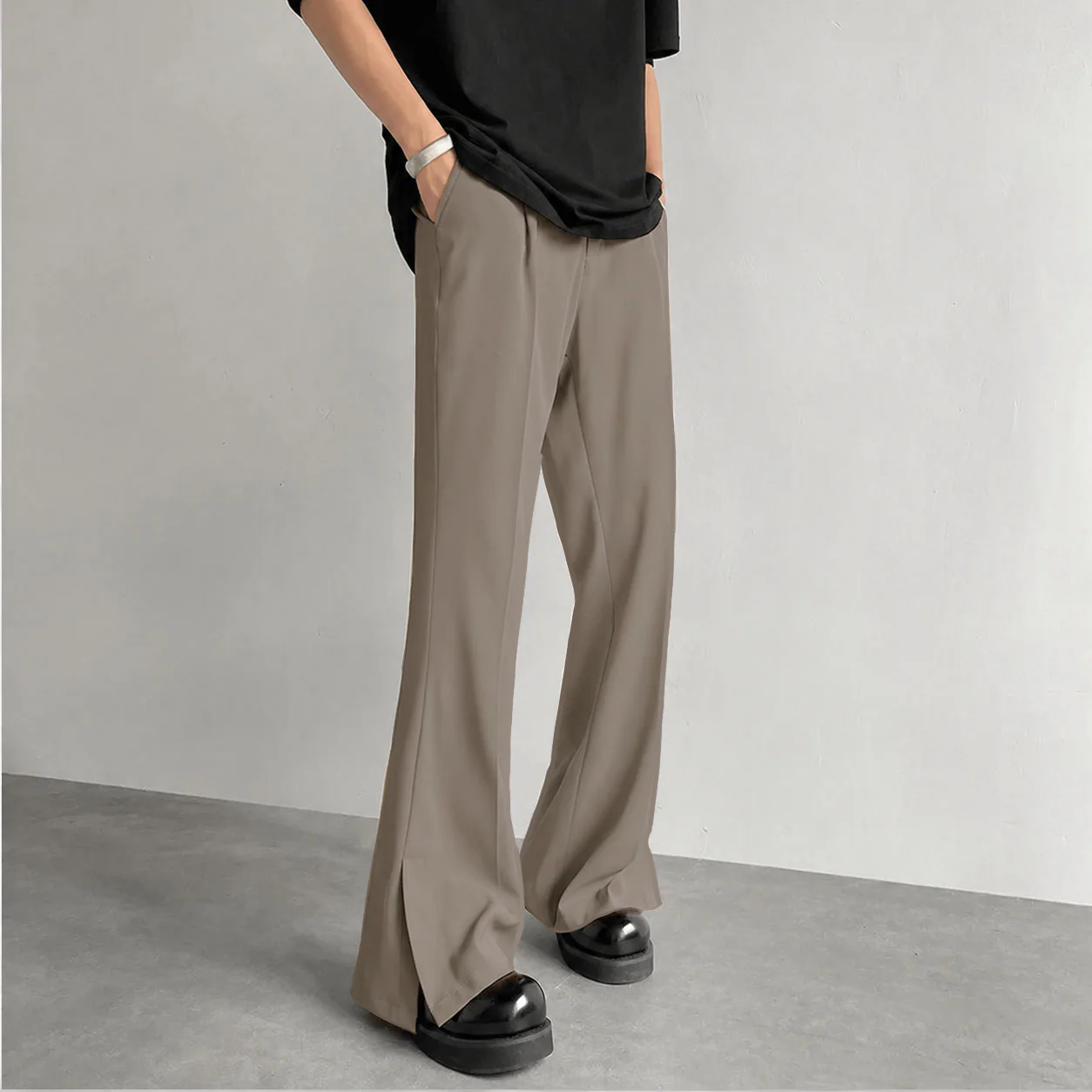 Men Korean Bootcut Pants - Image 23