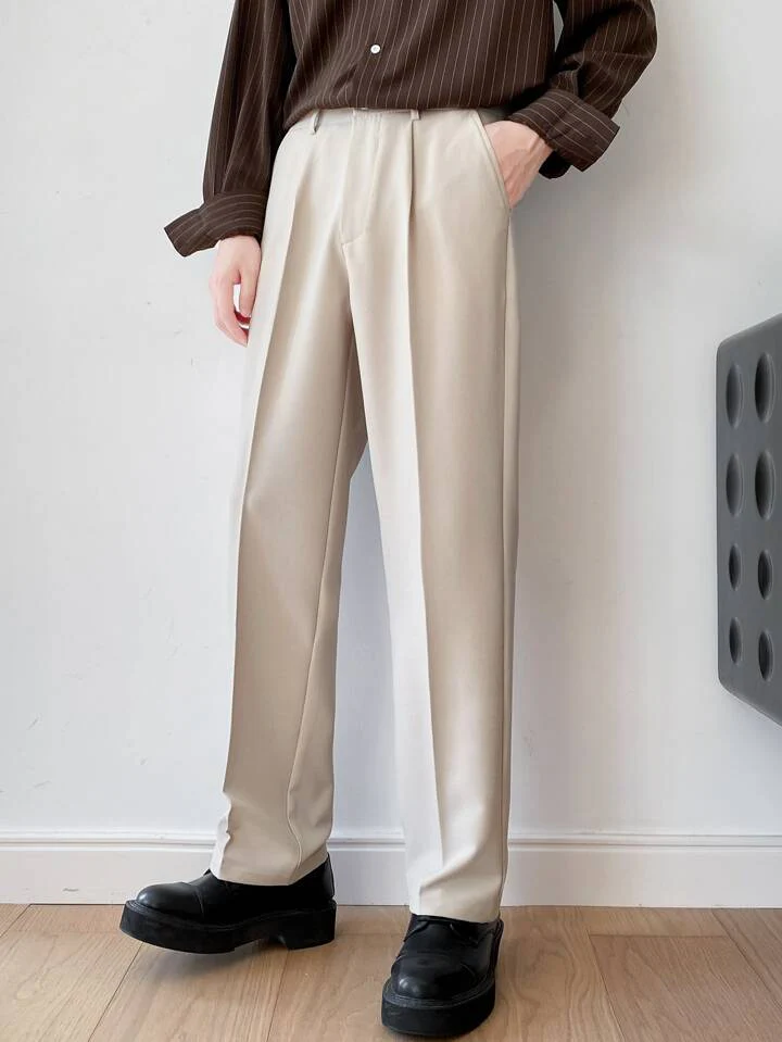 Men Semi Formal Straight Fit Korean Pants - Image 27