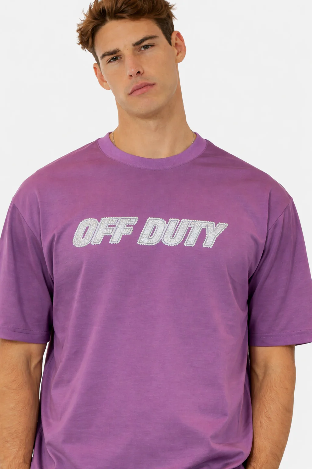 Metallic Accent Graphic Tee - Image 5