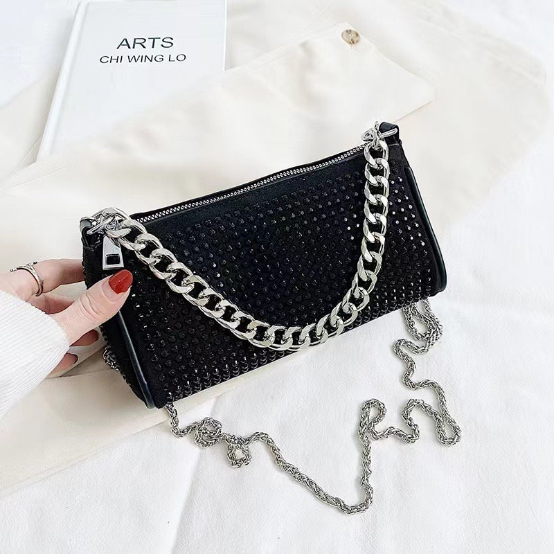 Midnight Starlet Chain Strap Bag - Image 3