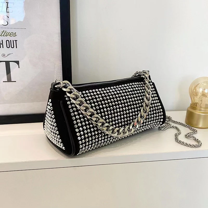 Midnight Starlet Chain Strap Bag - Image 6