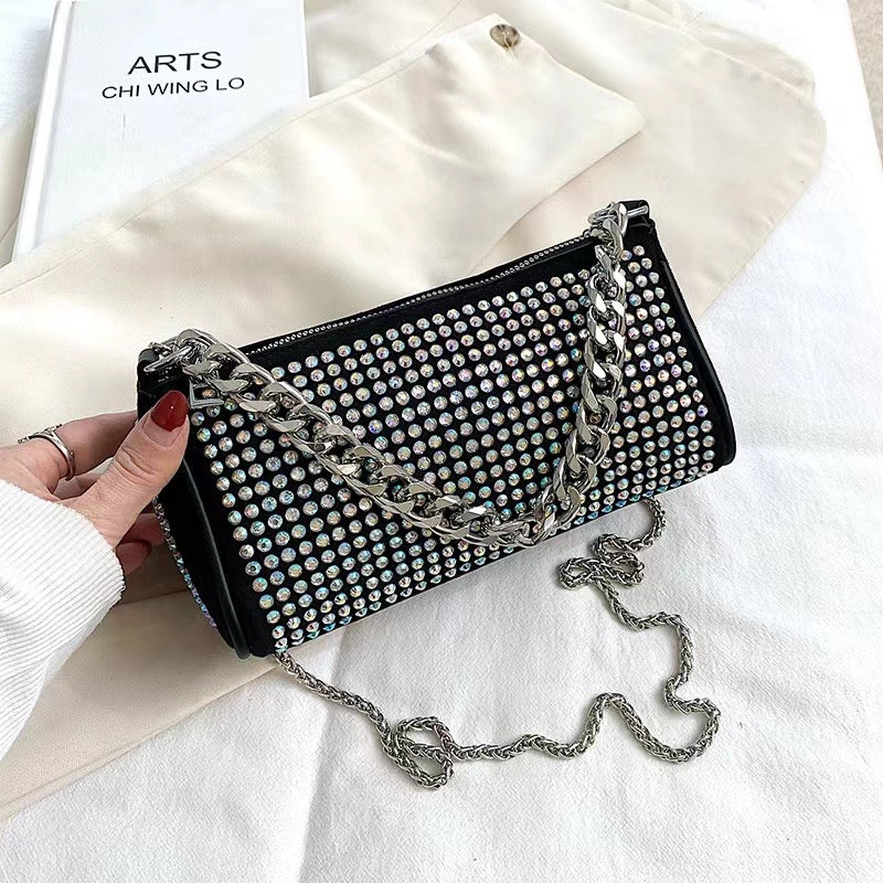 Midnight Starlet Chain Strap Bag - Image 9