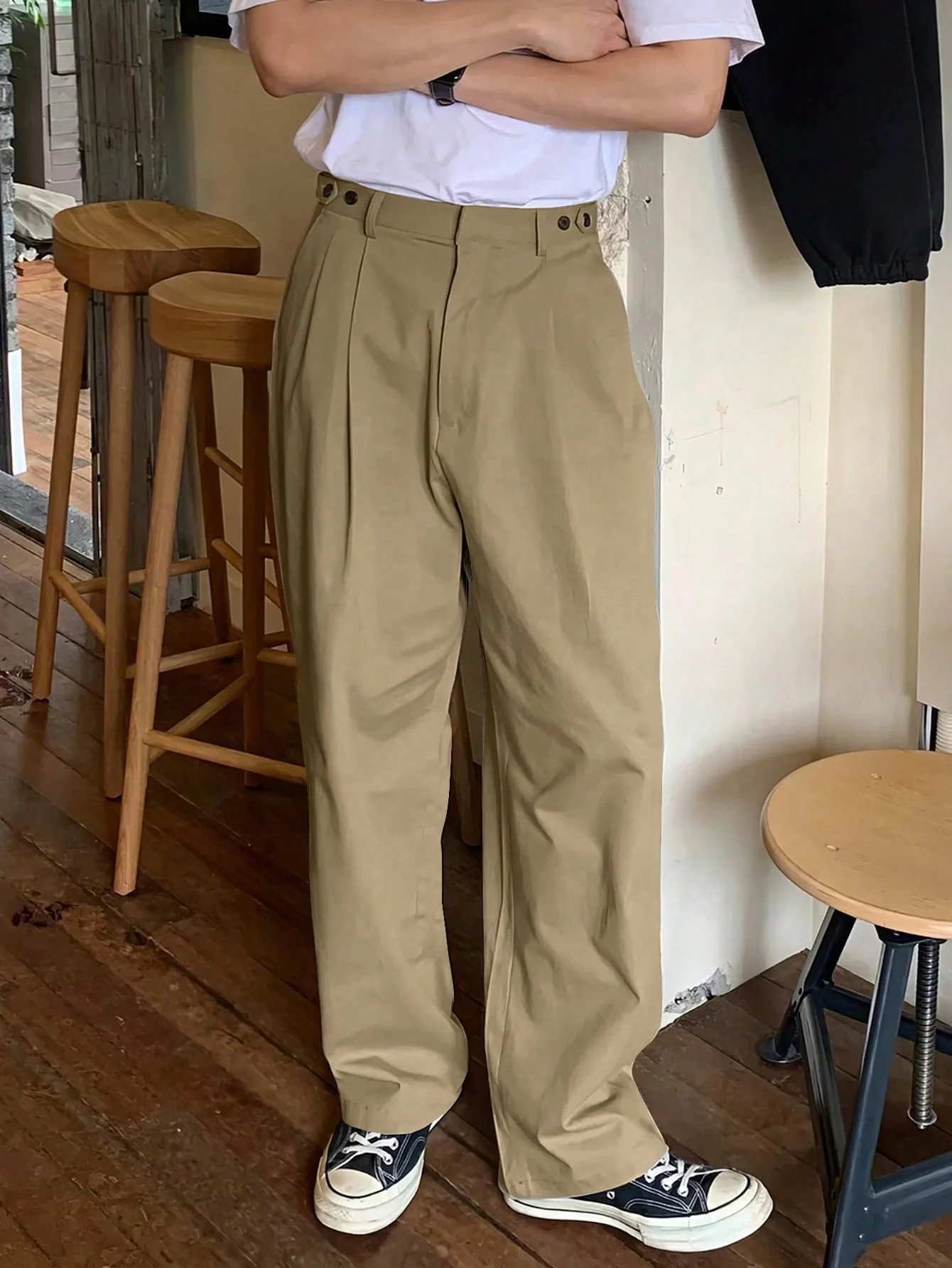 Minimal Japanese Fit Balloon Pants - Image 3