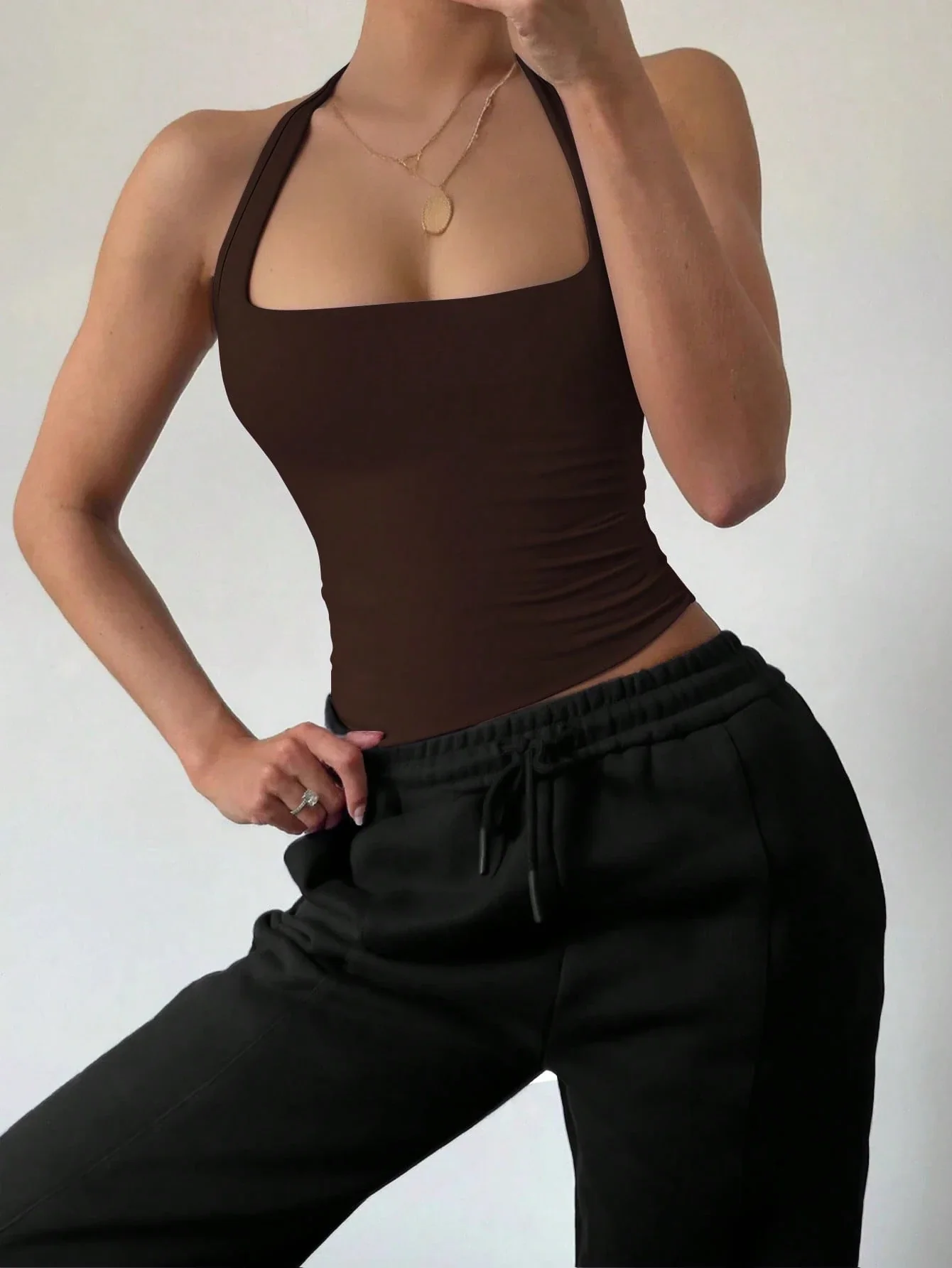 Minimalist Halter Tank Top - Image 14