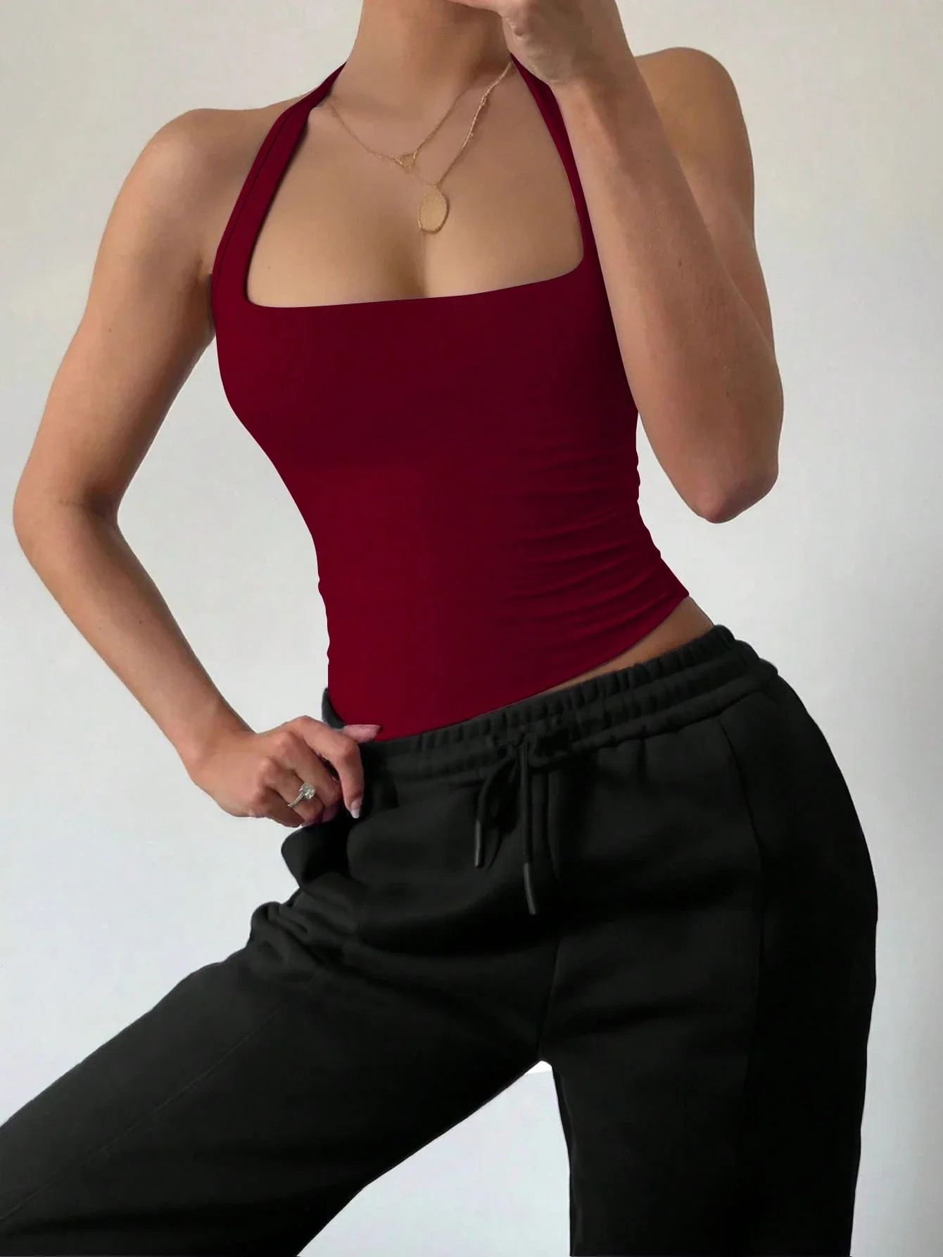 Minimalist Halter Tank Top - Image 17
