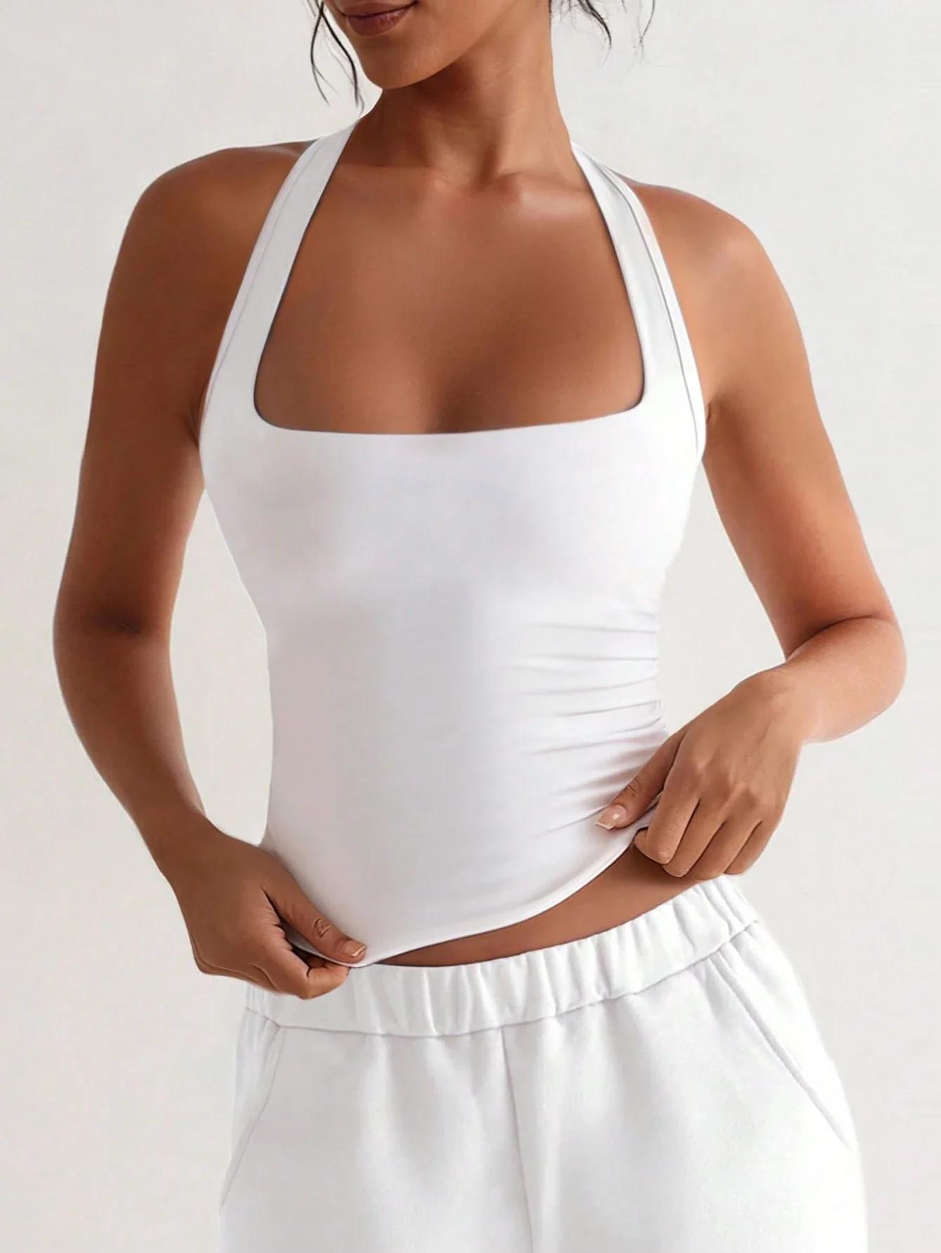 Minimalist Halter Tank Top - Image 24