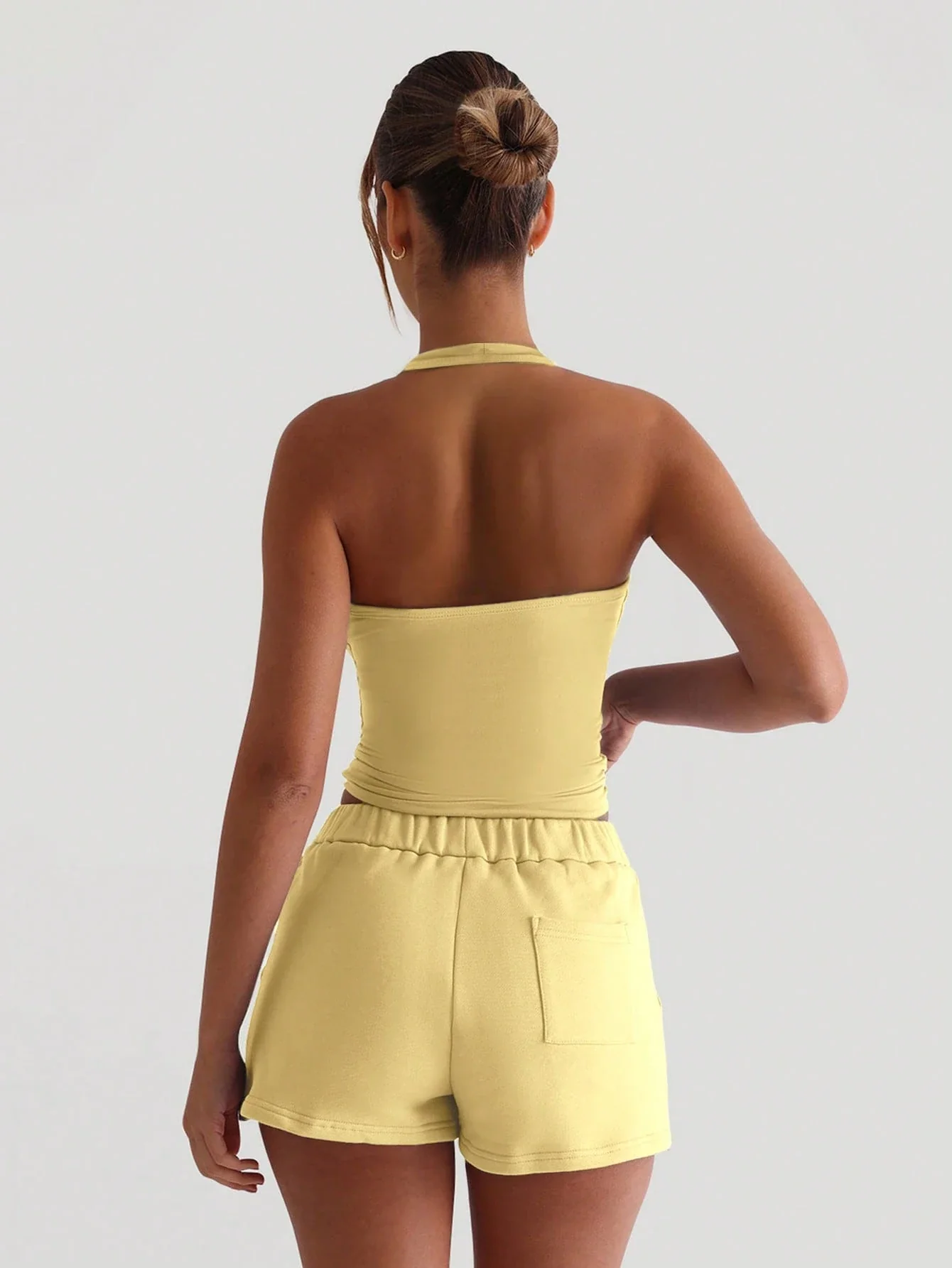 Minimalist Halter Tank Top - Image 4