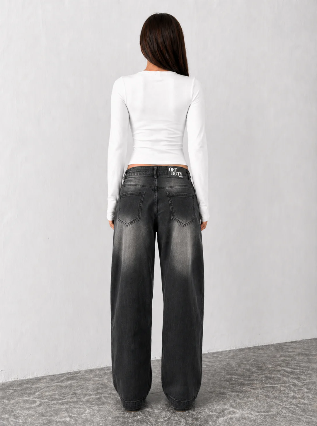 Night Flame Baggy Jeans - Image 2