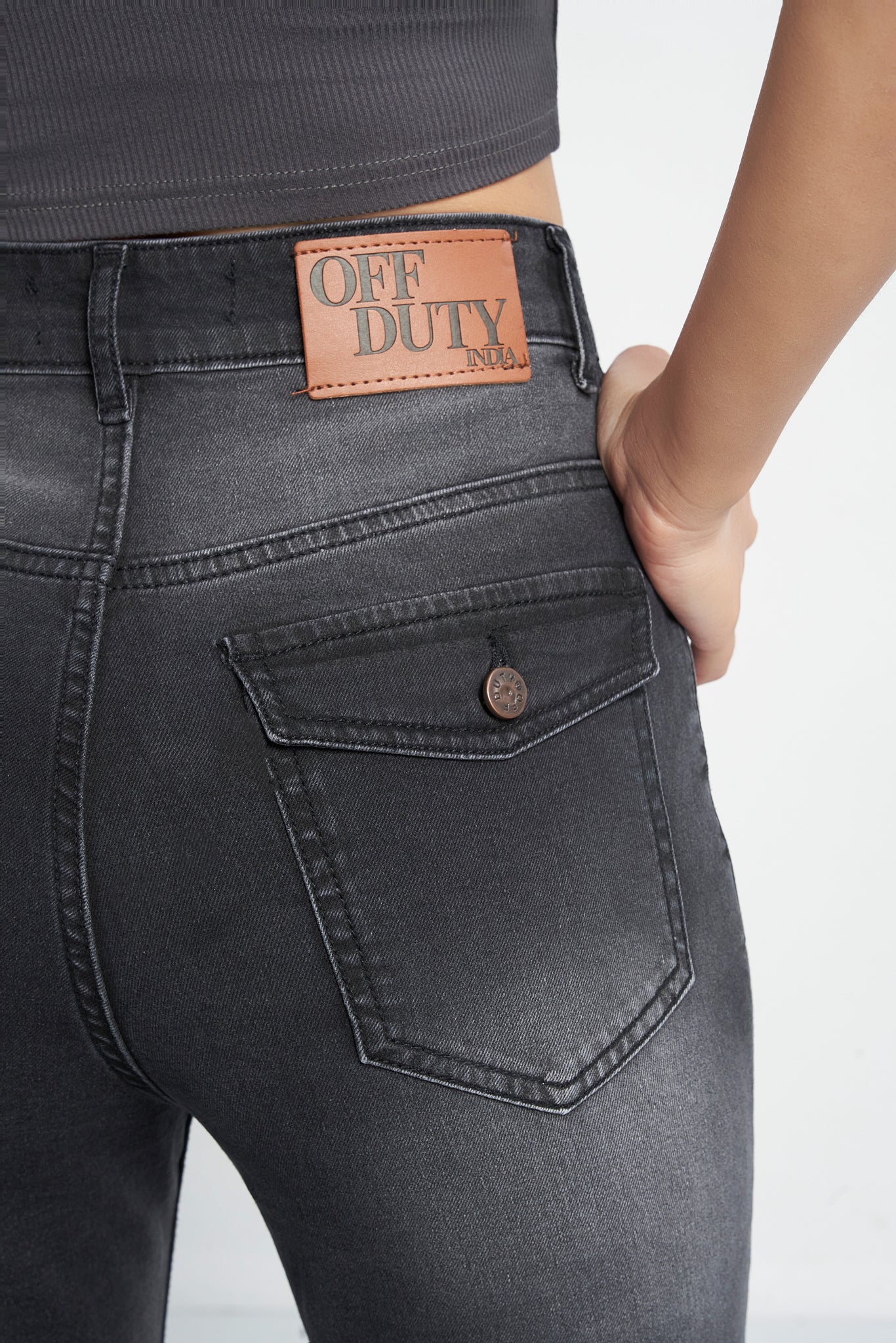 Night Vision Flare Jeans - Image 3