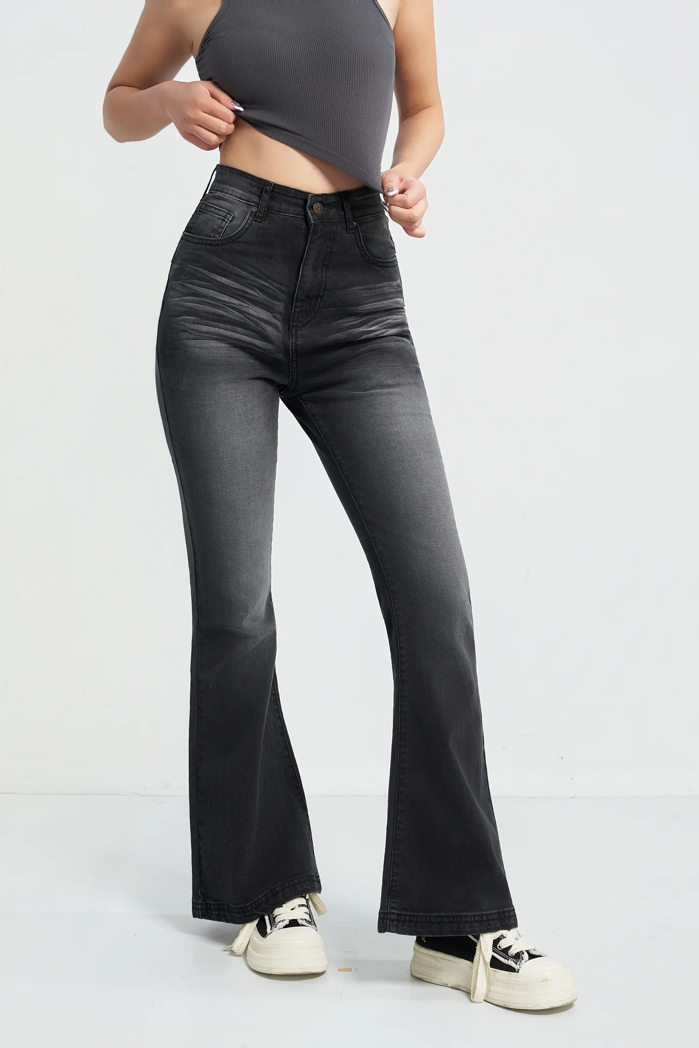 Night Vision Flare Jeans - Image 4