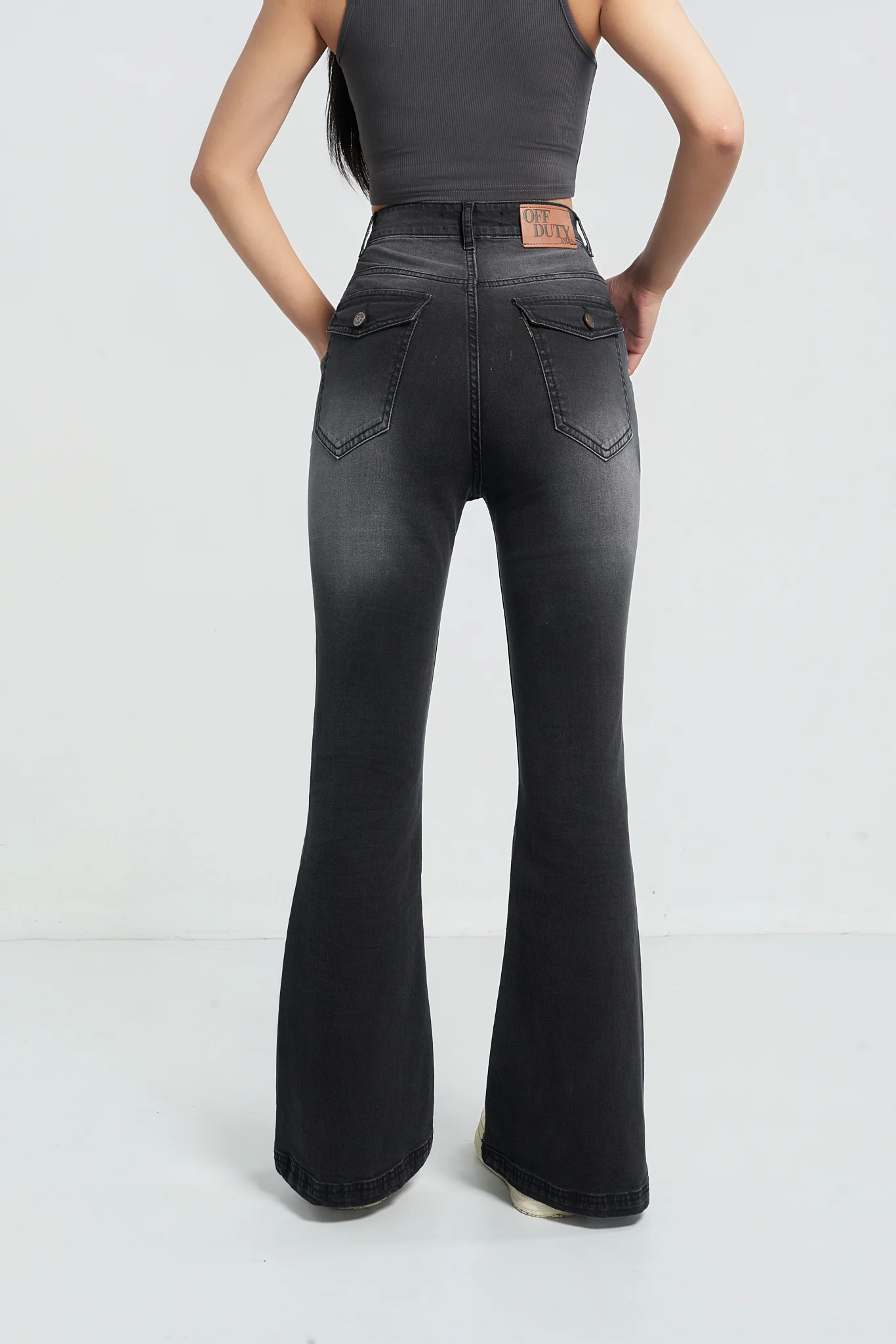 Night Vision Flare Jeans - Image 5