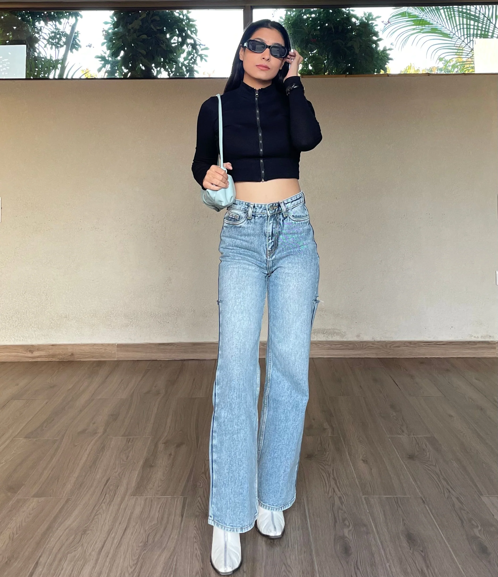 Oh Slit Boyfriend Jeans - Image 3