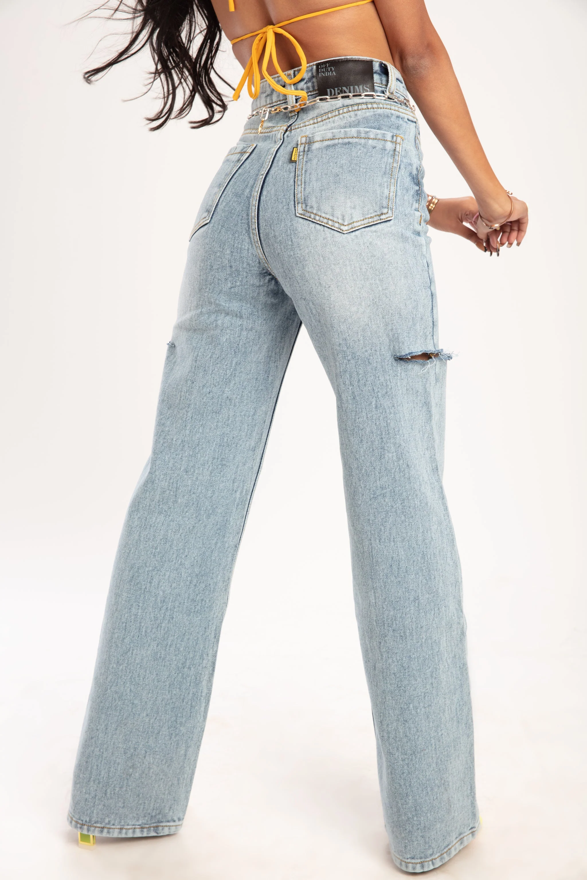 Oh Slit Boyfriend Jeans - Image 6