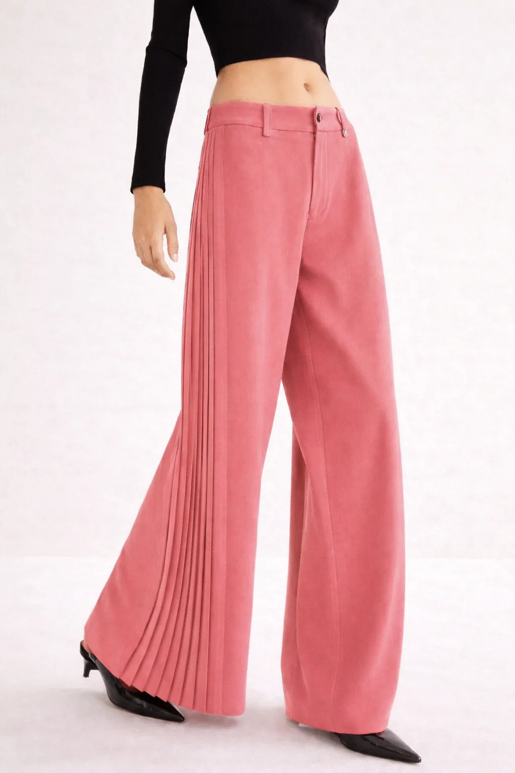 Pleat Please Wide Leg Pants - Image 13