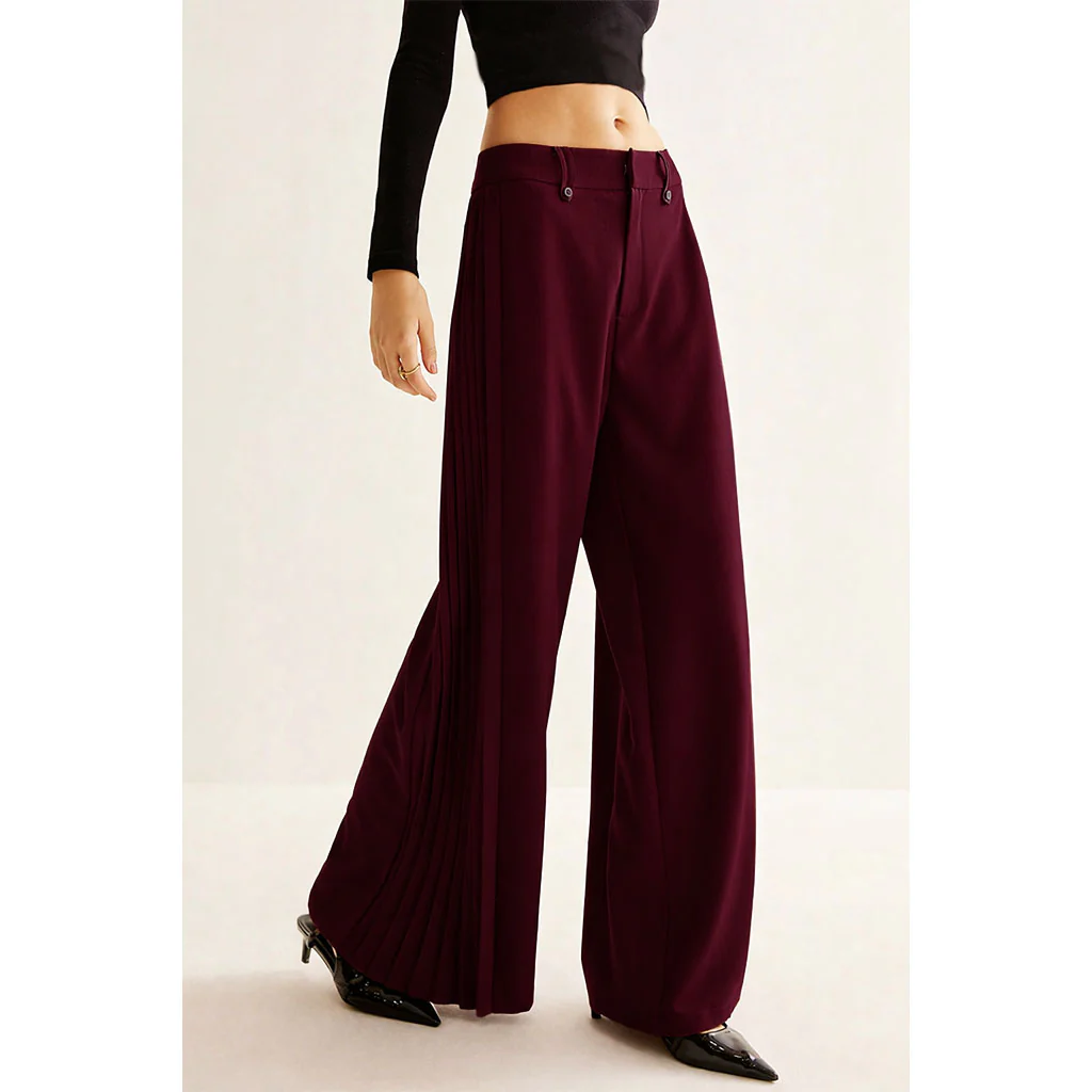 Pleat Please Wide Leg Pants - Image 15