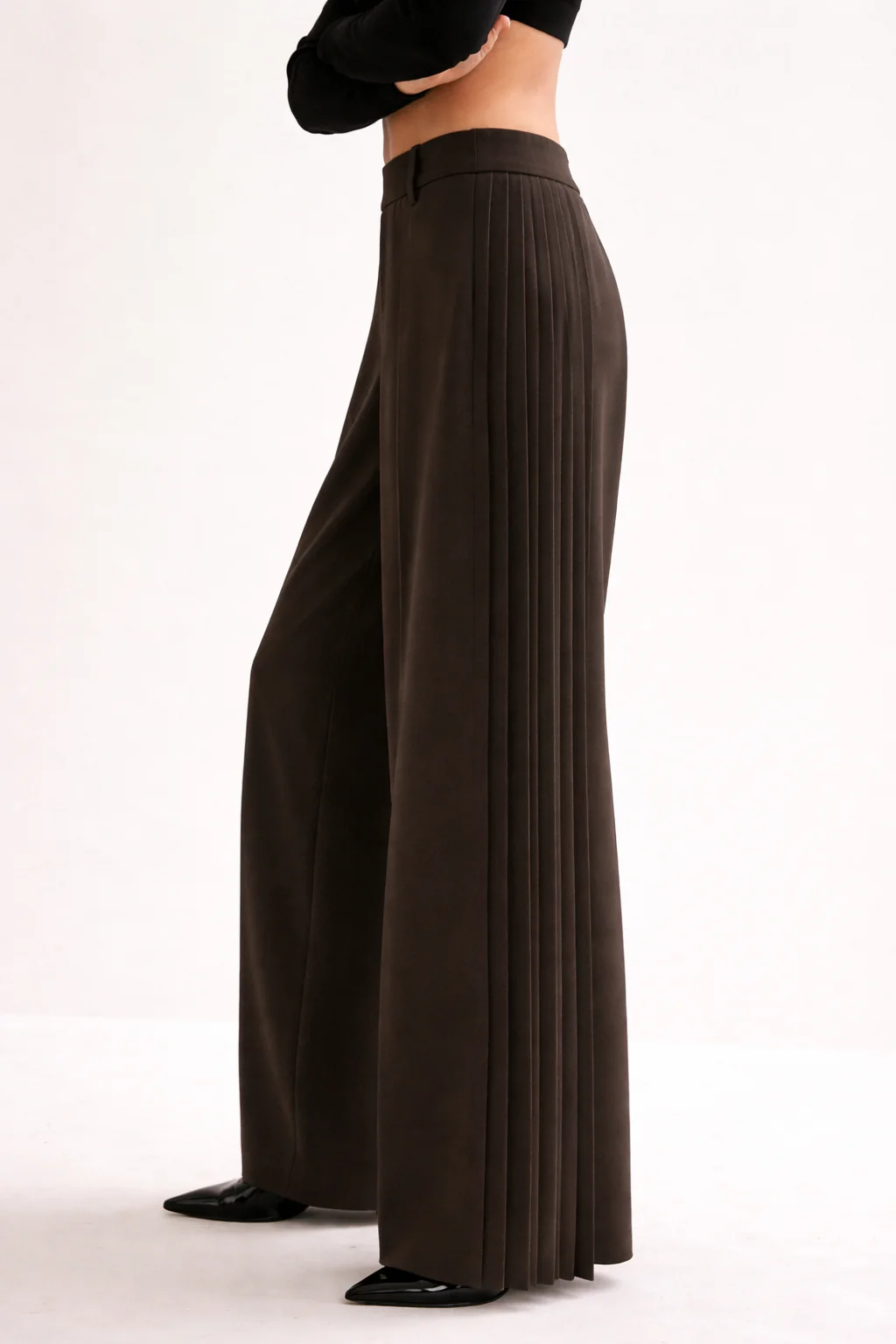 Pleat Please Wide Leg Pants - Image 5