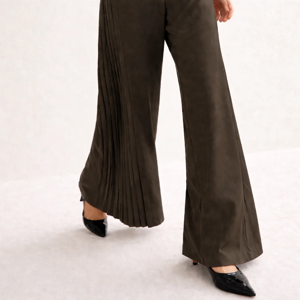 Pleat Please Wide Leg Pants - Image 6