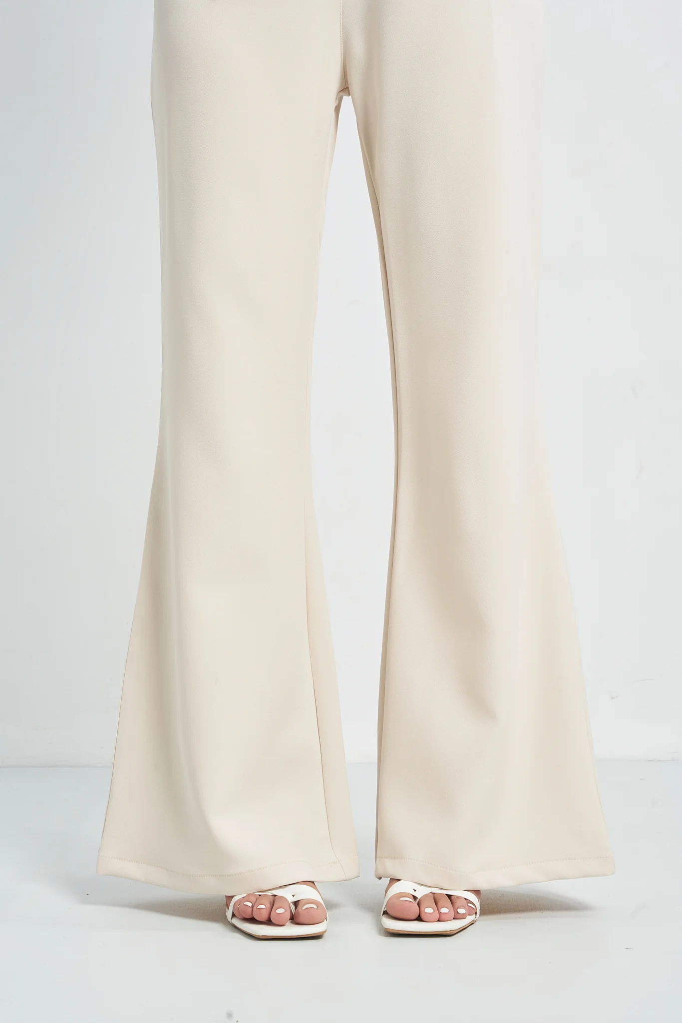Darted Contour Bootcut Pants - Image 2