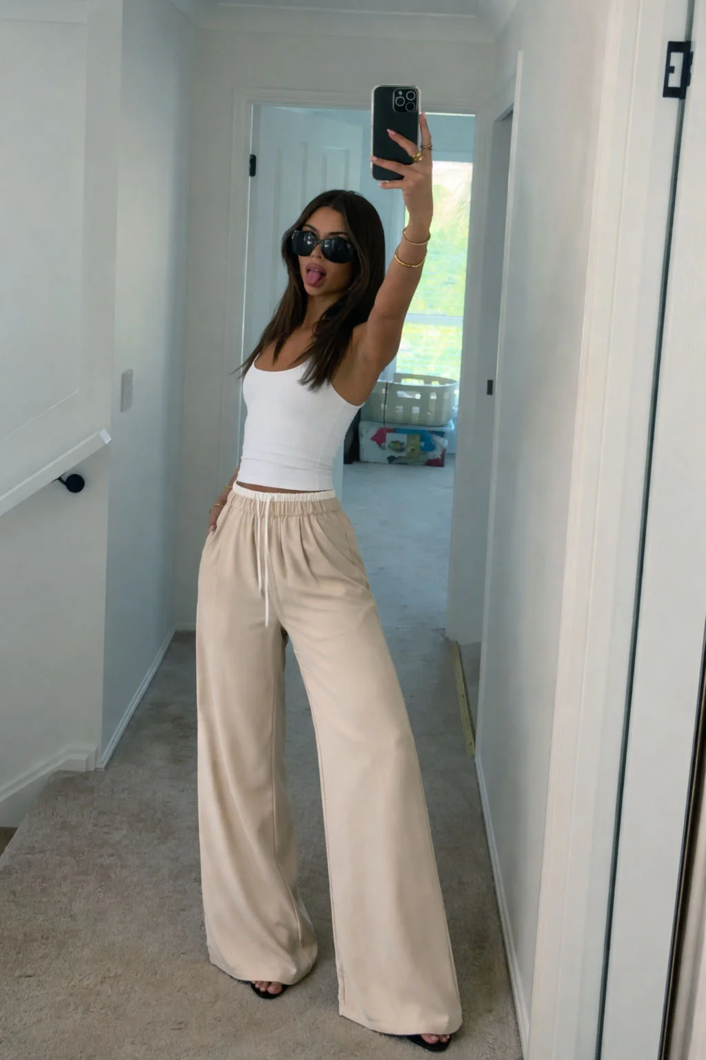 Pleated Pulse Boxer Pants - Image 6